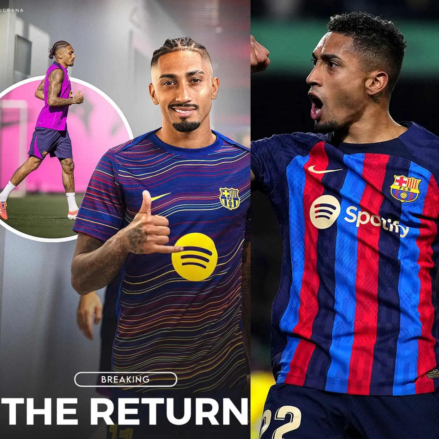 Cover Image for Le retour qui change tout ? Le Barça retient son souffle pour Raphinha !