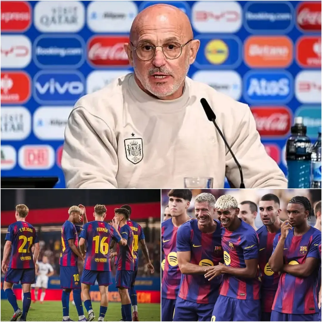 Cover Image for ⚡ CRISE AU SEIN DE LA ROJA : LUIS DE LA FUENTE « PUNIT » UNE STAR DU BARÇA APRÈS UNE DISPUTE SECRÈTE ! Selon des sources internes, une confrontation tendue aurait éclaté entre Luis de la Fuente et la star du FC Barcelone juste après le Clasico. Quelques heures plus tard, son nom a mystérieusement disparu de la liste pour la Coupe du Monde — et la véritable raison de cette décision choque tout le pays !