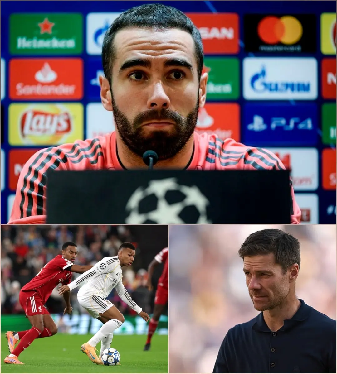 Cover Image for 💥 ¡BOMBAZO ÚLTIMA HORA! ¡CARVAJAL ROMPE EL VESTUARIO! “¡Es la CAUSA de los cuatro fracasos!” — El ultimátum del defensa condena al líder de ataque y EXIGE su exilio inmediato a manos de Pérez. ![Todos los detalles aquí]