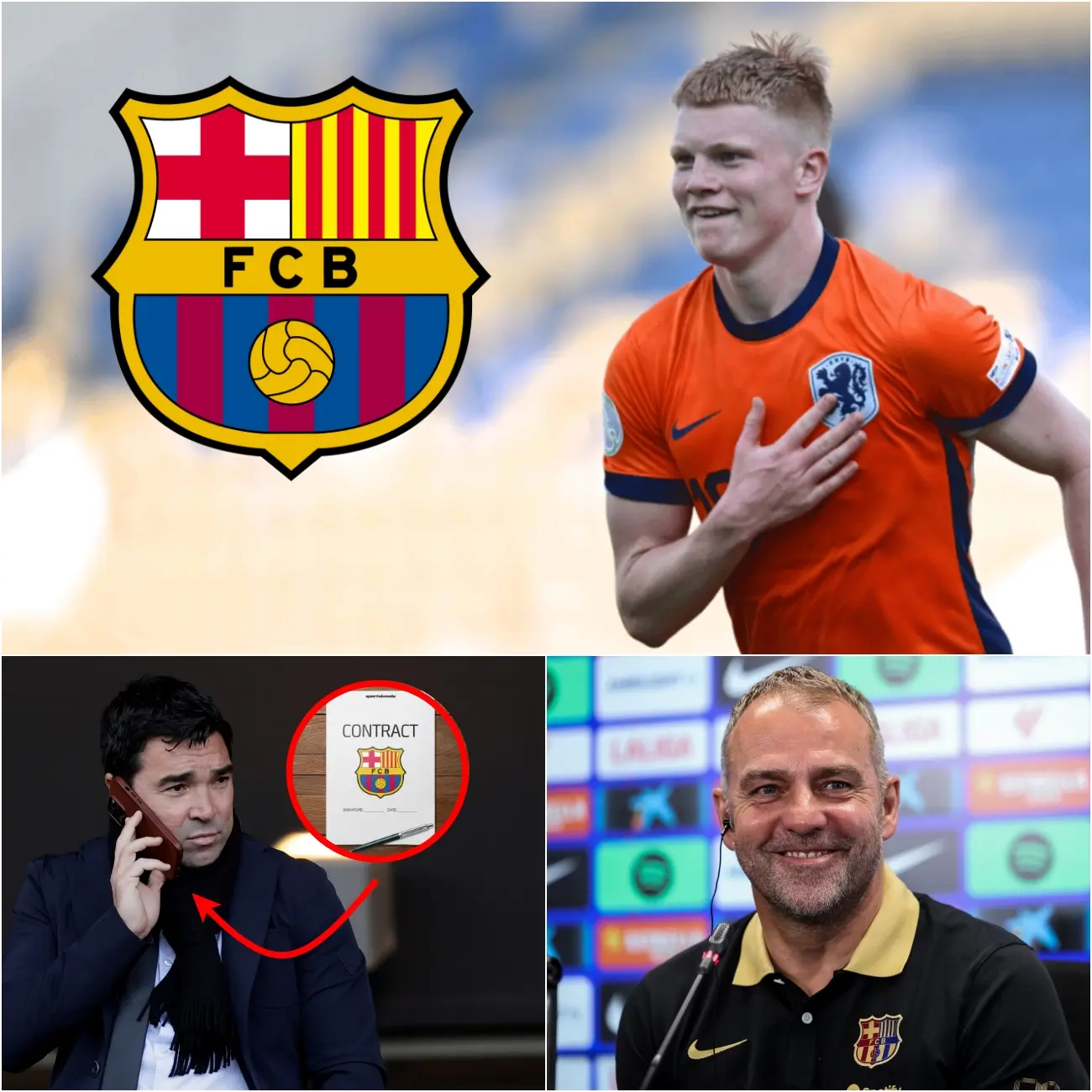 Cover Image for ⚡ “Je Regarde Presque Tous Les Matchs Du Barça – C’est Mon Club Préféré !” – La Confession De Kees Smit, Le Jeune Talent Néerlandais Que Koeman A Comparé À Pedri, A Fait Bouillir Le Sang Du Real Madrid. Alors Que Le Real S’apprêtait À Envoyer Une Offre Officielle, Deco Aurait Immédiatement Contacté Et Prévu De Se Rendre Aux Pays-bas Dans Les Prochains Jours Pour “verrouiller Ce Joyau” Plus Tôt. Le Barça Vient-il De Trouver Une Nouvelle Version De Pedri, Sous Le Nez De Son Grand Rival ?