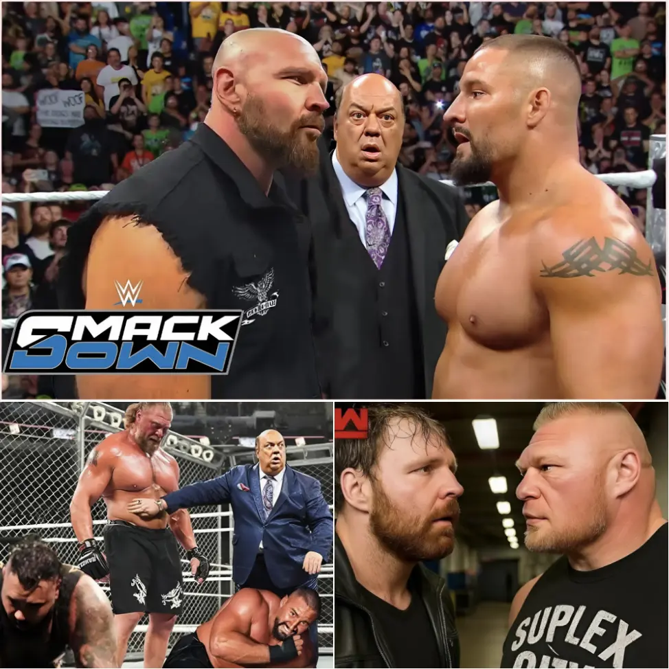 Cover Image for JON MOXLEY Confronts Bron Breakker After Return On WWE SmackDown!