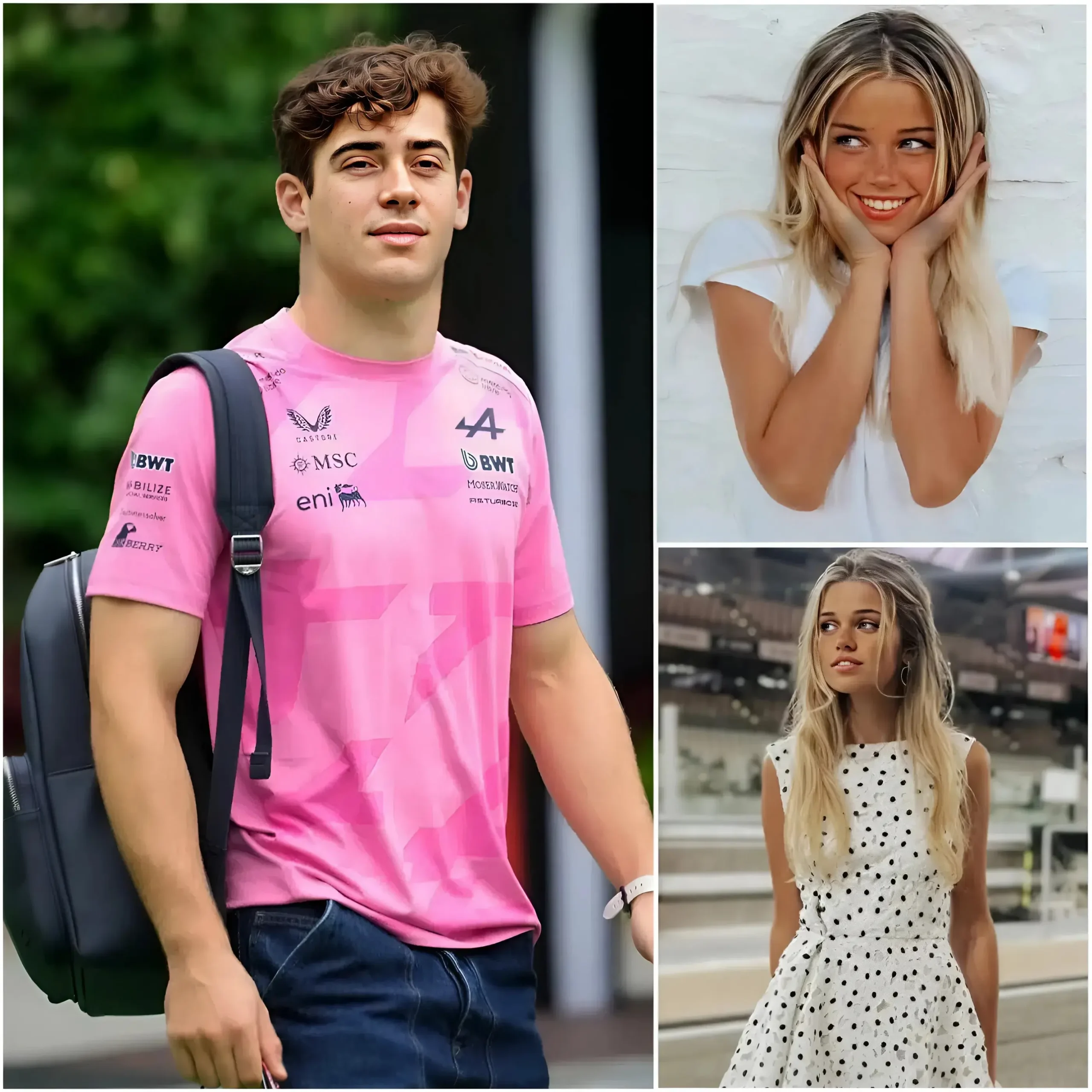 Cover Image for 🔥 ÚLTIMA HORA: Colapinto sorprendió a la comunidad de la F1 y al equipo Alpine al presentar por primera vez a su novia ante los medios; no la pases por alto rápidamente, porque es muy probable que la reconozcas de inmediato.