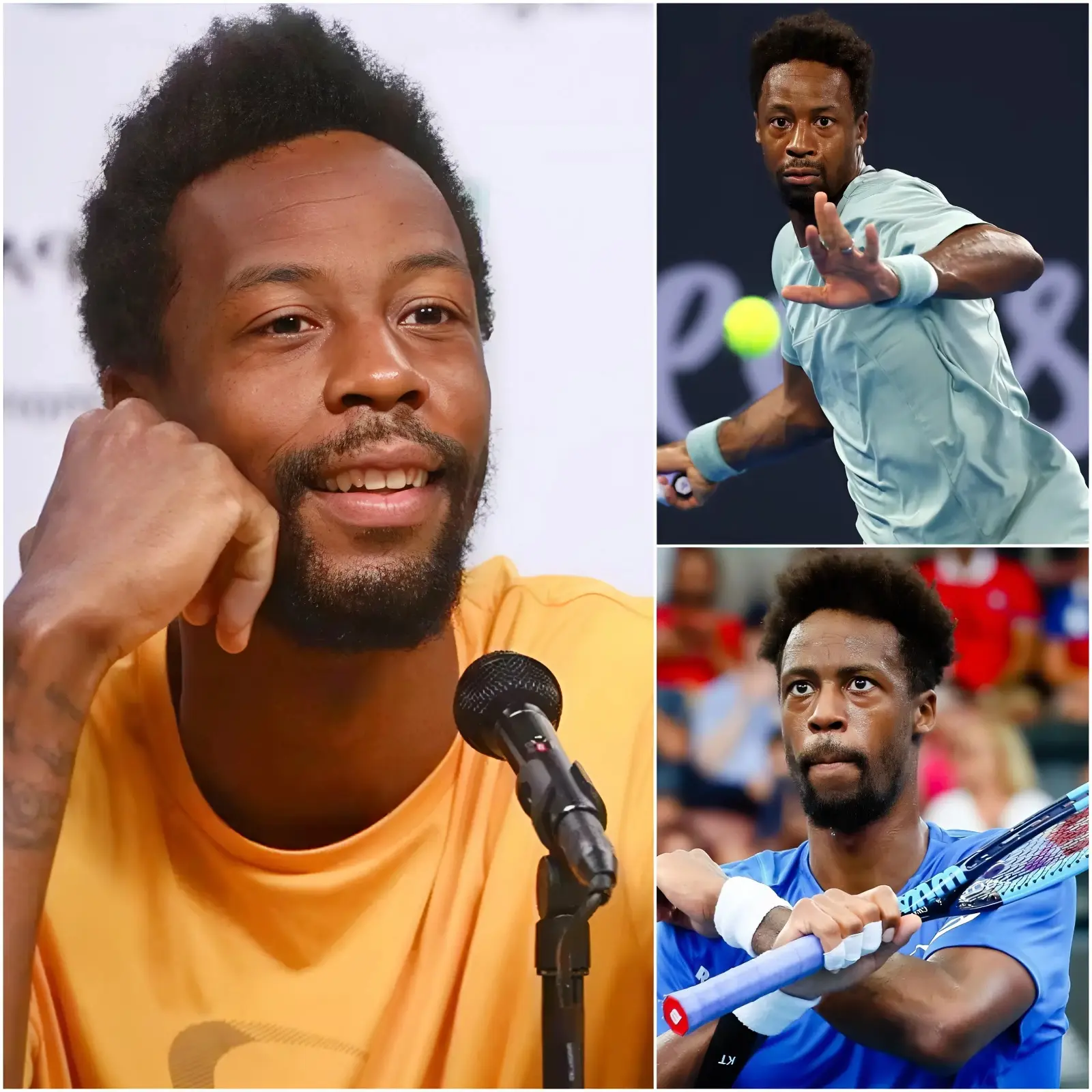 Cover Image for “Si je devais choisir à nouveau, je marcherais encore sur le court, fier d’être moi-même” » Gaël Monfils a exprimé avec émotion sa profonde gratitude envers les fans et ses proches qui l’ont soutenu tout au long de sa carrière, après son dernier match à l’Australian Open 2026 – une défaite émouvante au premier tour marquant la fin de sa présence à Melbourne. « Je suis incroyablement reconnaissant envers ceux qui n’ont pas tourné le dos, même quand je sentais que je les avais déçus », a déclaré Monfils, la voix tremblante d’émotion. Les larmes aux yeux, la légende française a également ouvert son cœur sur la pression intense qu’il porte – non seulement sur le court, mais aussi mentalement et émotionnellement – en entrant dans cette dernière année de carrière. Et puis, Gaël Monfils a révélé qu’il avait un plan pour la suite — une décision audacieuse et pleine de sens dans son parcours d’adieu au tennis, qui a déjà surpris et ému les fans du monde entier face à ce nouveau chapitre inattendu. Toute l’histoire dans les commentaires ci-dessous 👇