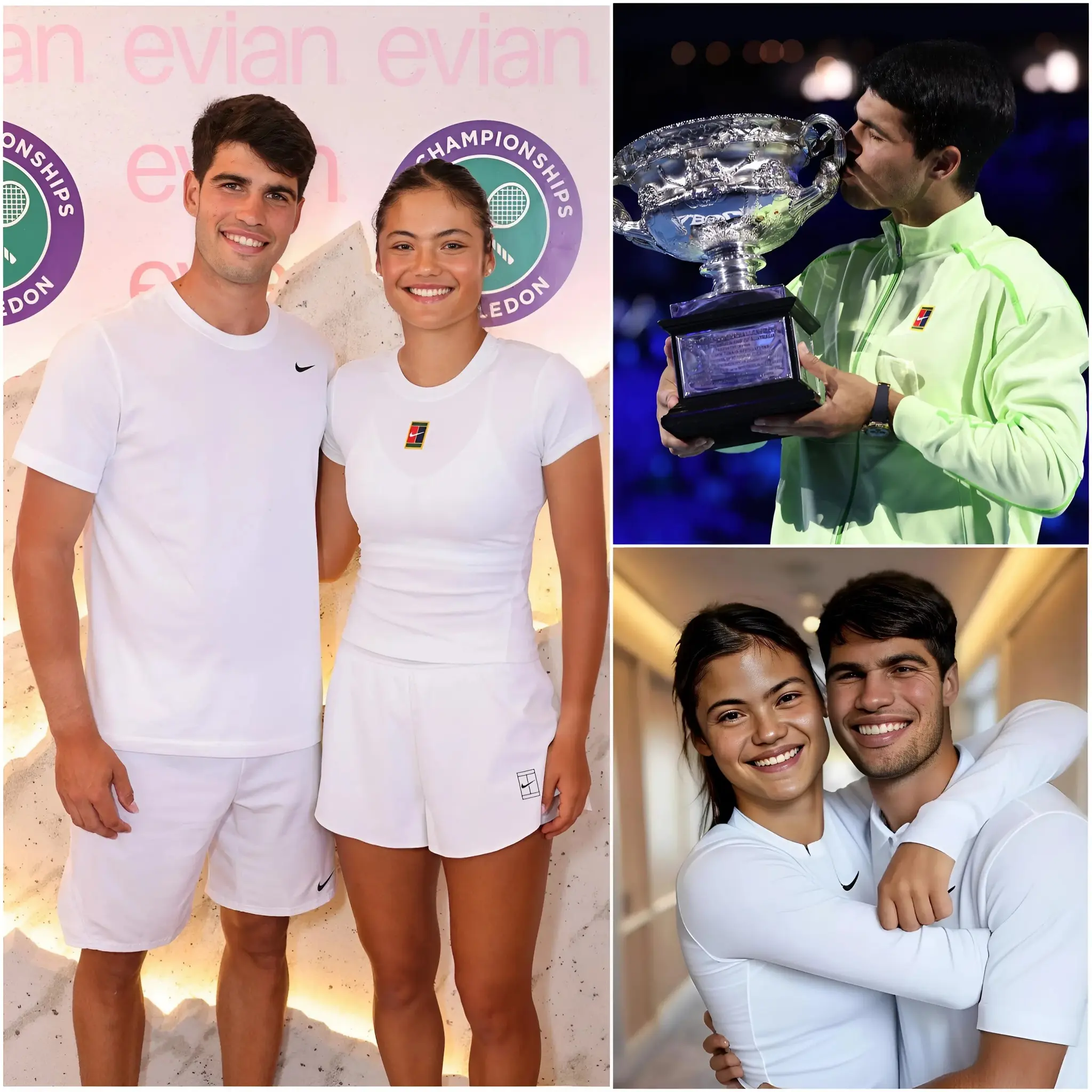 Cover Image for NOTICIAS DE ÚLTIMA HORA 🚨 Tras la victoria ARROLLADORA de Carlos Alcaraz en la final del Australian Open 2026, SALIÓ A LA LUZ que Emma Raducanu le había enviado EN SECRETO un regalo acompañado de un ramo de rosas rojas frescas. Al recibirlo, Alcaraz ROMPIÓ A LLORAR y de inmediato corrió a la habitación de Raducanu. Una FOTO FILTRADA capturó el momento ÍNTIMO entre la joven pareja: apoyándose el uno en el otro, susurrando y riendo juntos. Fue una escena CÁLIDA y cargada de AMOR. Poco después, Alcaraz publicó una foto con un pie de foto que VOLVIÓ LOCOS a los fans, aunque la eliminó apenas dos minutos después. 👇👇