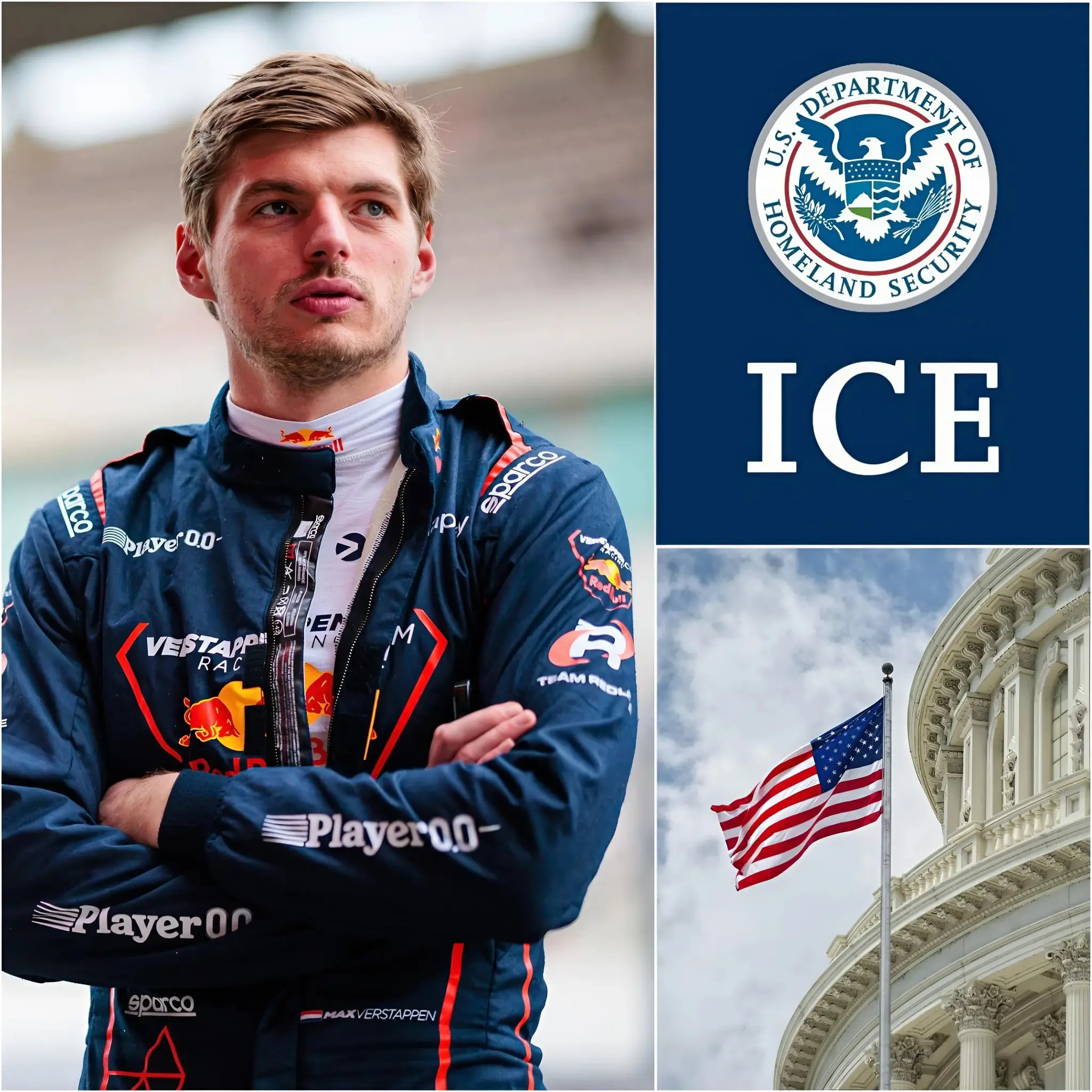 Cover Image for ❤️ GOOD NEWS: Max Verstappen is reportedly said to have donated his entire prize money from yesterday’s race — $514,000 — to ICE. In a statement that quickly went viral on social media, Verstappen declared that the United States needs strong border enforcement and that ICE plays a crucial role in keeping communities safe and therefore deserves full support. The gesture has drawn massive attention as a rare and outspoken stance by a Formula 1 world champion on immigration and national security, sparking intense discussion throughout the racing world. Details in the comments 👇👇👇