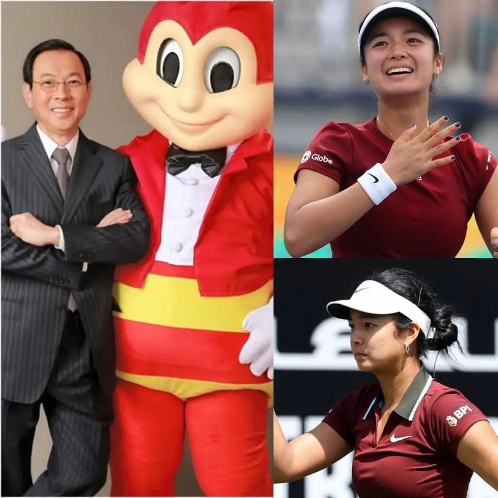 Cover Image for “$3 MILLION USD FOR ALEX EALA!” – Tony Tan Caktiong, Jollibee Tycoon, Shocks the Entire Philippines at the Philippine Women’s Open. The room fell silent when the figure was announced: $3 million. Not for a company, not for a building – but entirely for a young woman standing on the brink of hope and glory. Tony Tan Caktiong didn’t just give money, he gave faith – and that moment shook the entire tournament, moved fans, and soared expectations. This wasn’t just tennis anymore… This was the destiny of a nation. See the first comment for more emotional details!