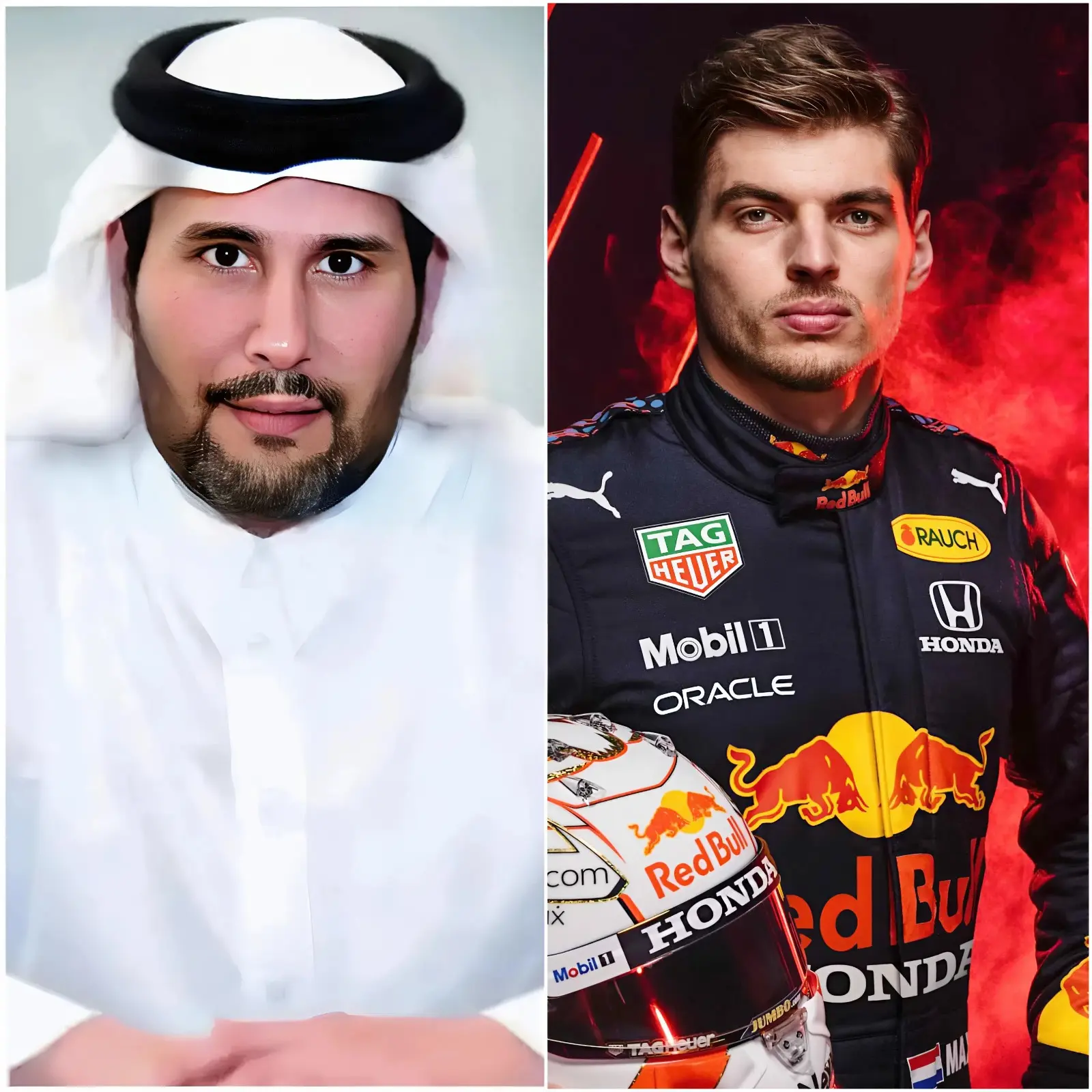 Cover Image for “I WILL BRING MAX VERSTAPPEN BACK AND CONTINUOUSLY DOMINATE F1 FOR 10 YEARS” Prince Jassim, the powerful Qatari billionaire, has officially launched a multi-billion-dollar assault to “conquer” Max Verstappen. The Dutch superstar, now backed by a massive investment that makes the rest of the grid look ridiculous, has left the entire paddock in deep shock. But the real jaw-dropping moment for the whole Formula 1 world came from Verstappen’s own response—just seven words that left everyone stunned…