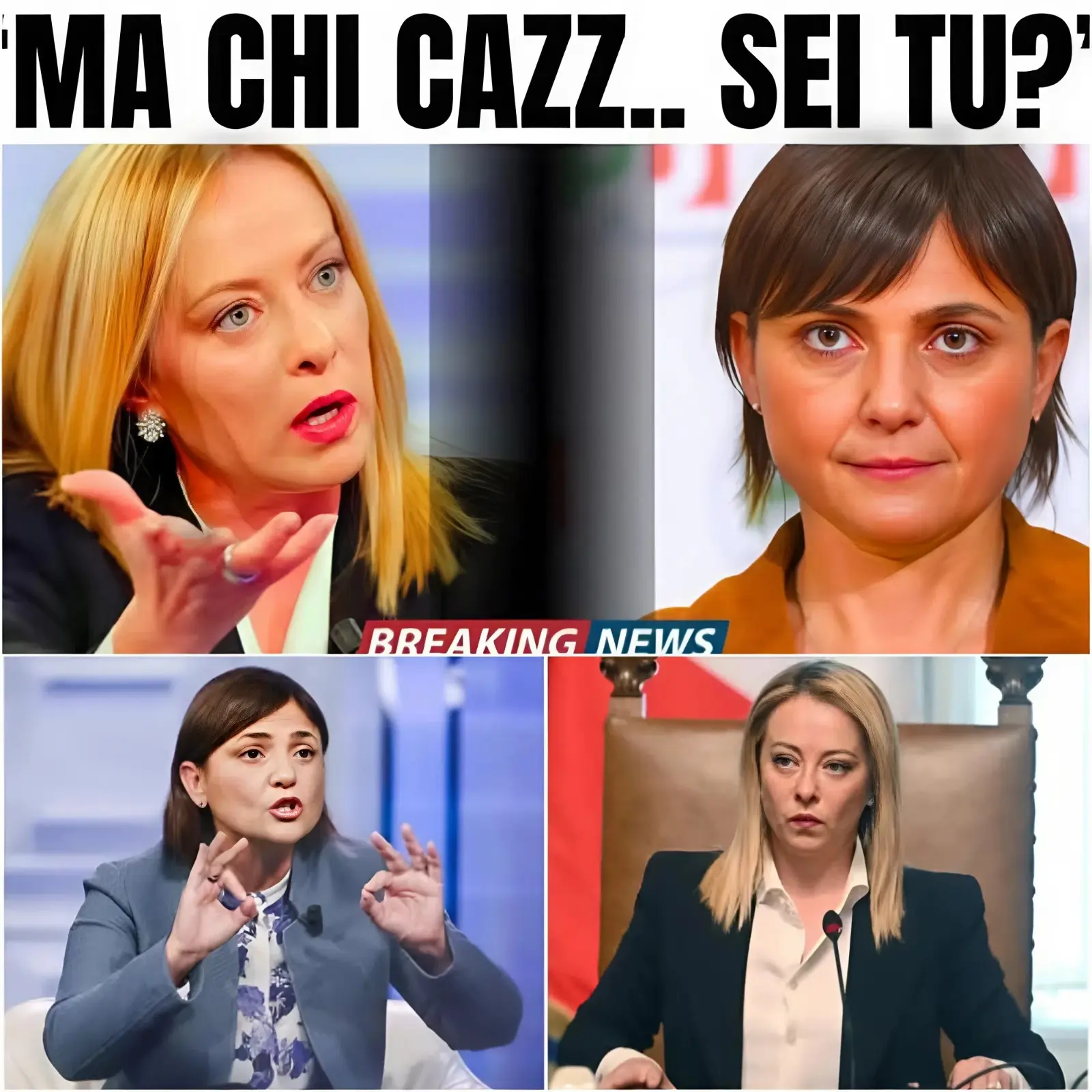 Cover Image for 🔥 Serracchiani PROVOCA Meloni ma la Premier la RIDICOLIZZA in Aula! PARLAMENTO IN IMBARAZZO!❌🔥