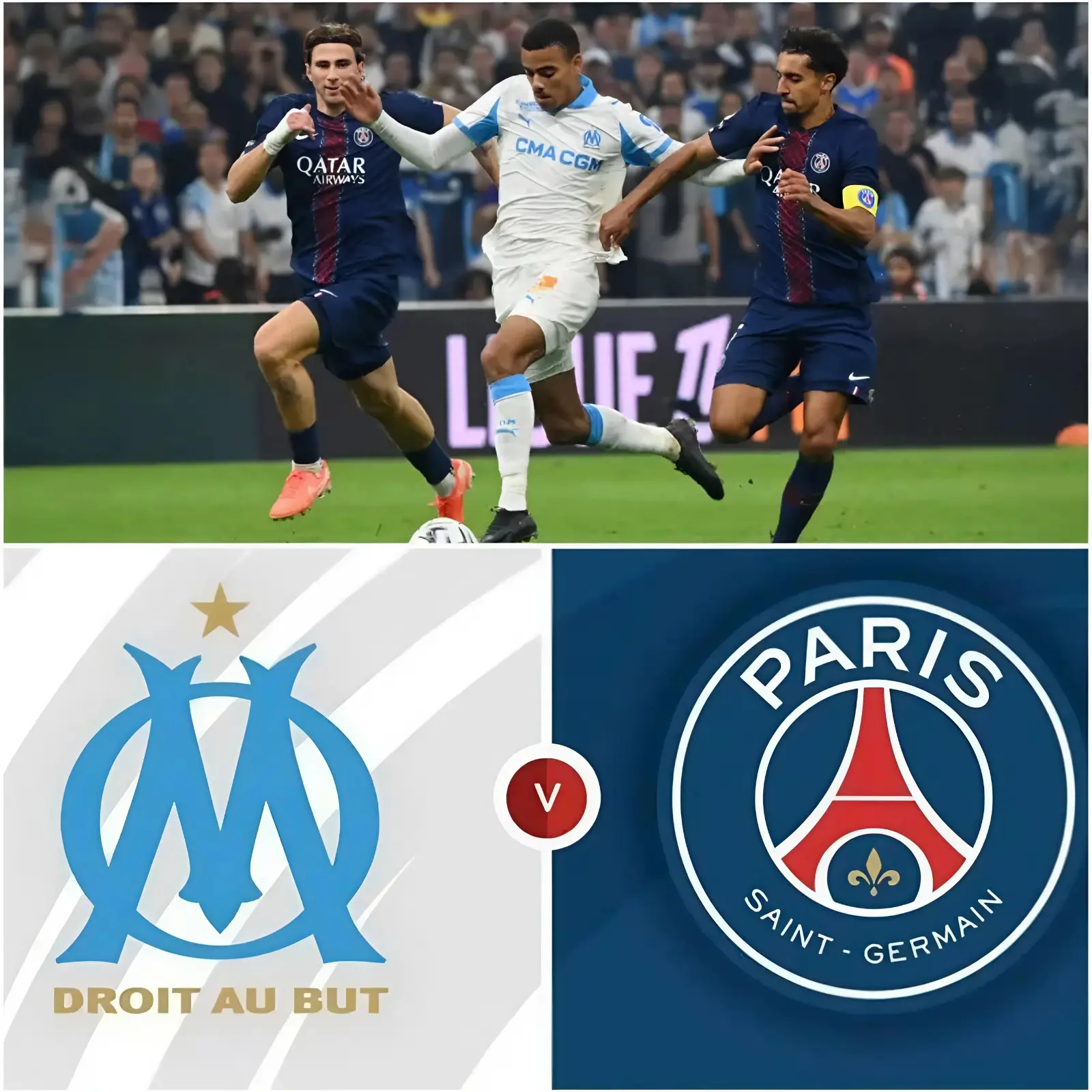 Cover Image for 🚨 MISE À JOUR DE L’HORAIRE DU MATCH : L’horaire de la rencontre entre Marseille et le PSG a été modifié en raison de circonstances imprévues. Voici ce qu’il faut savoir. « Pour plus de détails, veuillez lire les commentaires. » 👇
