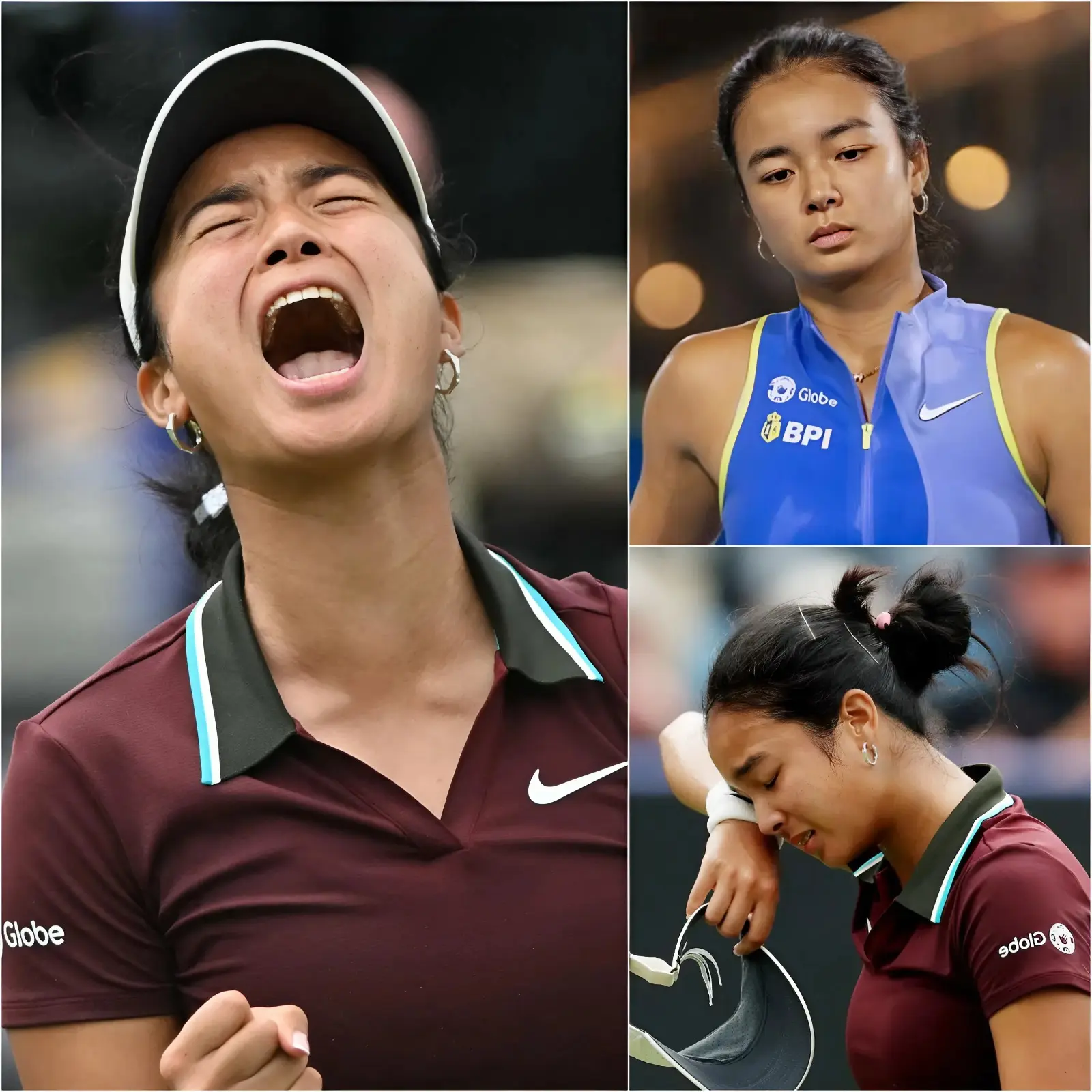 Cover Image for “THIS WILL BE THE LAST TIME I COMPETE HERE,” 🔴 Alexandra Eala broke down in tears, announcing she will never return to the Qatar Open under any circumstances. She revealed that opponent Tereza Valentová had repeatedly caused trouble in the locker room, undermining her competitive spirit; even more shockingly, Valentová allegedly threatened her just ten minutes before stepping onto the court. Notably, the umpire reportedly met Eala directly to ask her… The truth behind her defeat at the Qatar Open has now been exposed, sending the entire tennis world into an uproar!