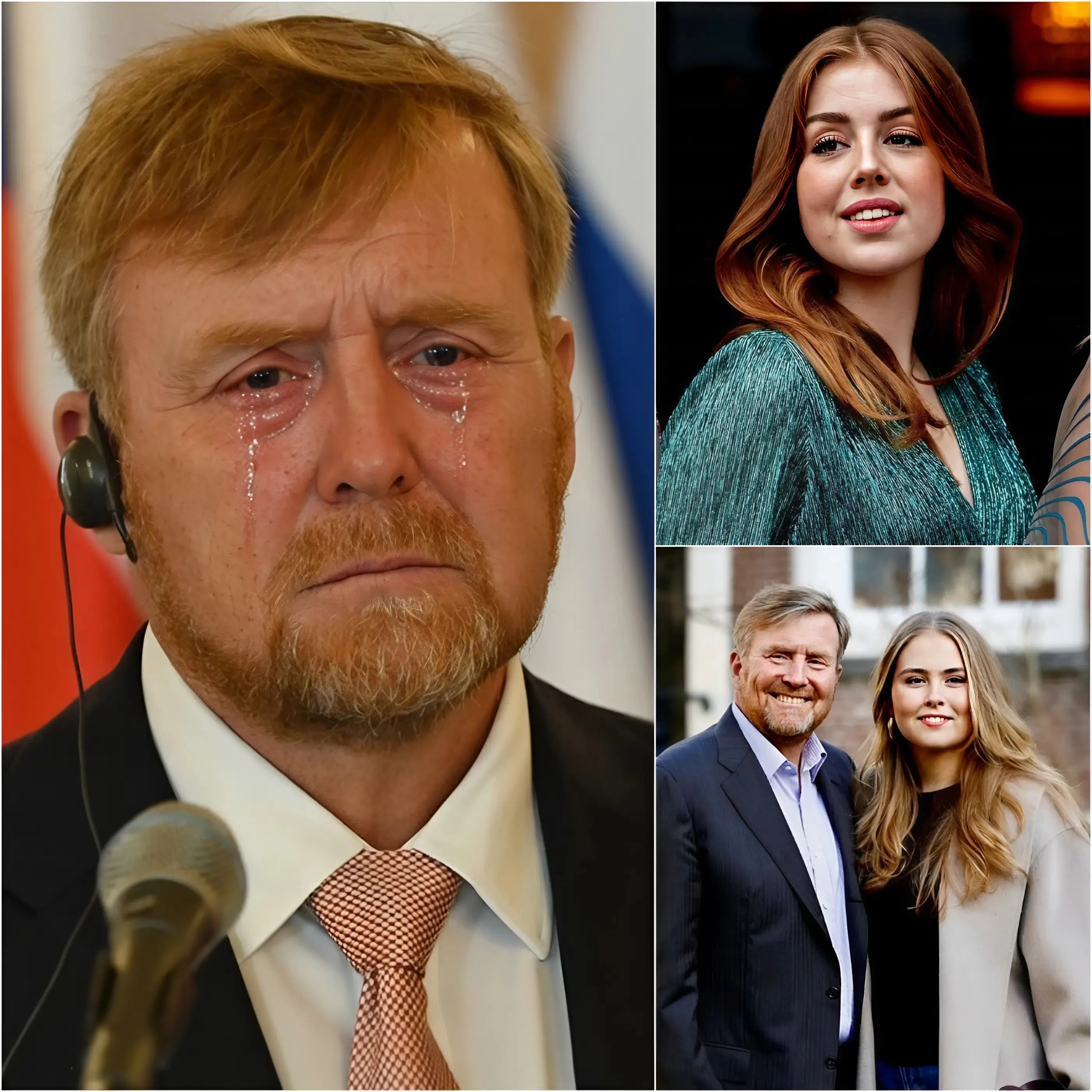 Cover Image for 🚨 ONGELOOFLIJKE SCHOK: De Koninklijke familie Oranje is in diepe rouw – Een verpletterend bericht over Prinses Alexia heeft het hele land versteld doen staan🥲!