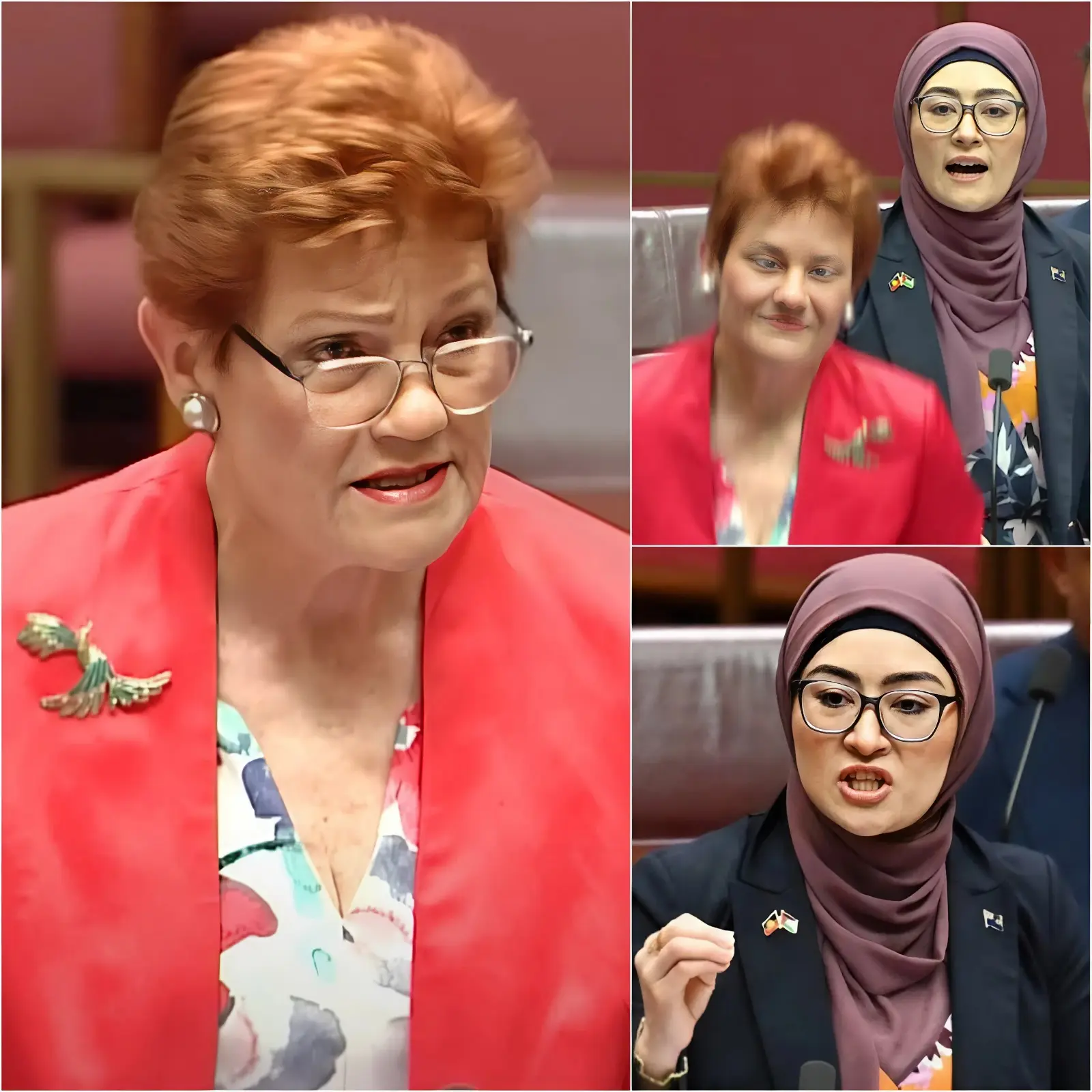 Cover Image for 🔥 SHOCKING SENATE SHOWDOWN: Pauline Hanson and Fatima Payman’s Explosive Clash Over Citizenship Sparks Chaos and Accusations of Racism, Revealing the Deepening Divides in Australian Politics as Parliamentary Decorum Crumbles Under Pressure