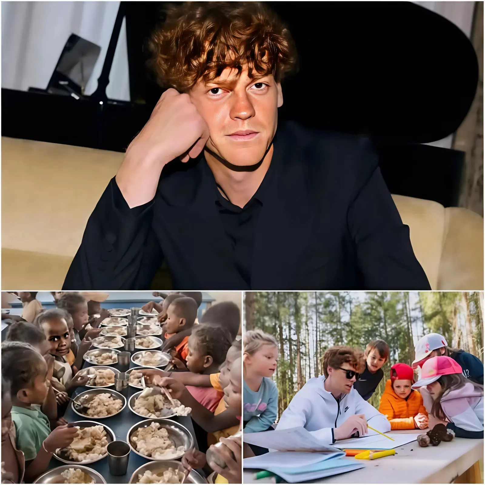 Cover Image for Ultime notizie: 🌟 Jannik Sinner ha sorpreso il mondo dello sport impegnandosi ad aiutare i bambini in difficoltà a accedere all’istruzione e allo sport. «Questa è una vittoria che ha un valore maggiore di qualsiasi trofeo o medaglia,» ha dichiarato. Questo gesto generoso aiuterà migliaia di bambini, dando loro l’opportunità di inseguire la passione per lo sport senza preoccuparsi delle difficoltà economiche. Sinner ha rivelato che questa azione è una parte importante della sua carriera, superando tutti i risultati sportivi che ha raggiunto. Inoltre, ha annunciato che il suo prossimo progetto cambierà la vita di migliaia di bambini, aiutandoli a sviluppare i loro talenti e a superare le difficoltà della vita. 🌍💪