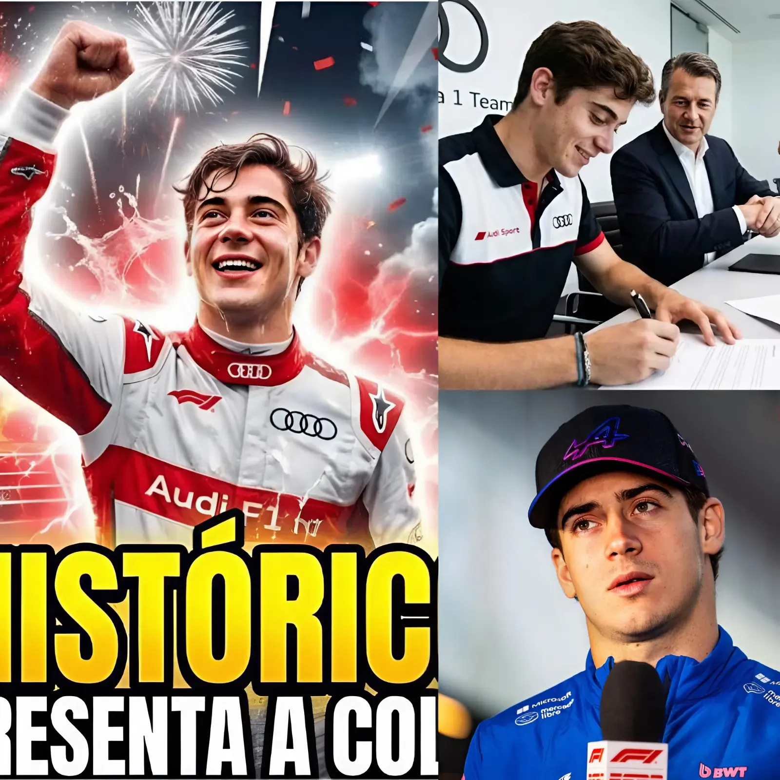 Cover Image for 💥📢 ¡SÍ, ES OFICIAL! AUDI PRESENTARÁ A FRANCO COLAPINTO COMO SU FICHAJE ESTRELLA HOY MISMO YA.