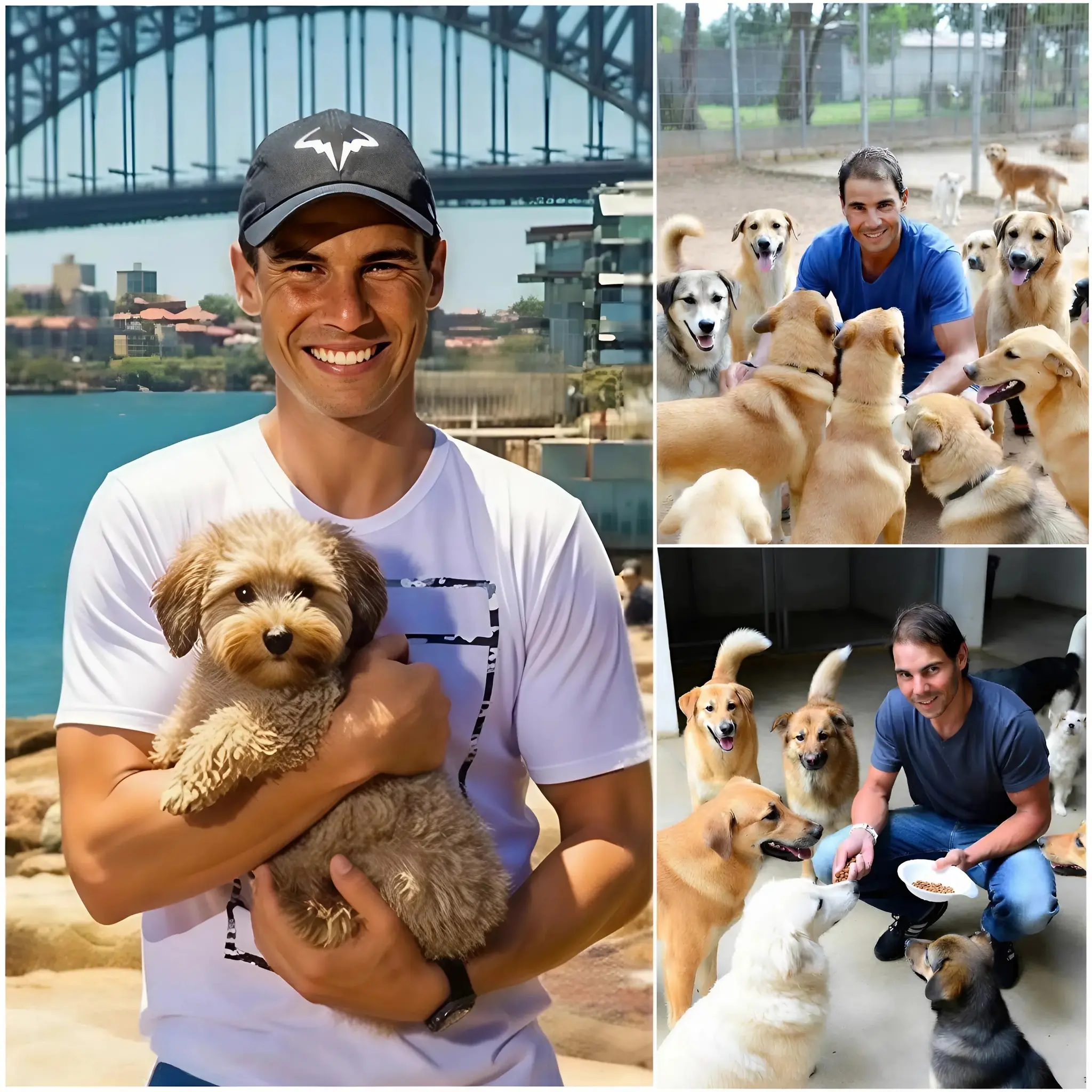 Cover Image for 🐶❤️ RAFAEL NADAL : SA PLUS GRANDE VICTOIRE, EN DEHORS DES COURTS ! Pouvez-vous l’imaginer ? La légende du tennis a discrètement investi une somme colossale pour sauver un refuge pour chiens au bord de la faillite, redonnant ainsi une chance de vivre à des dizaines de chiens abandonnés et sans foyer. Ce geste secret a profondément ému le monde entier, prouvant que Nadal n’est pas seulement le « Roi de la terre battue », mais aussi un véritable héros, doté d’un cœur infiniment généreux et humain. 🐕💖
