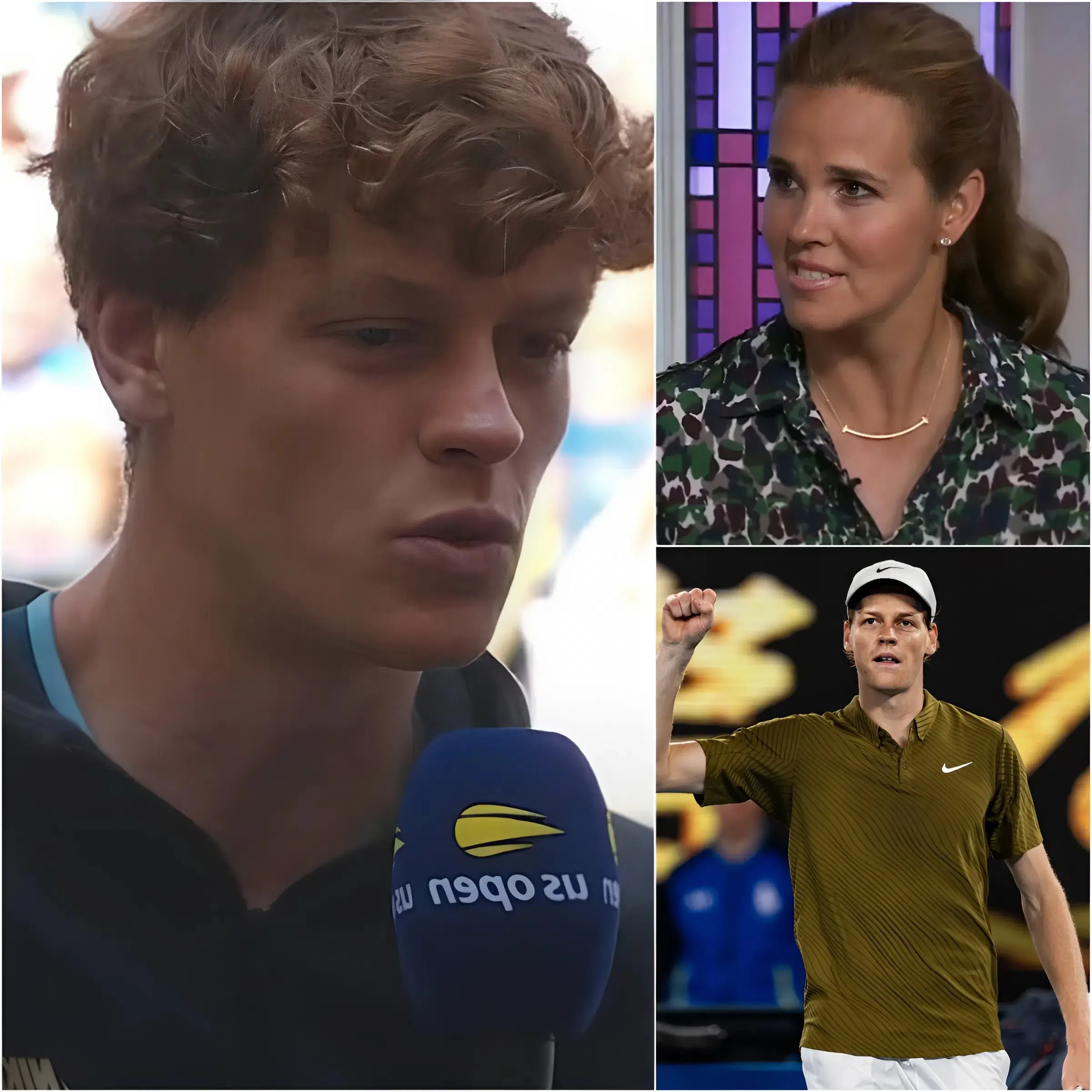 Cover Image for “È Sopravvalutato, L’italia Non Ha Una Vera Tradizione Tennistica”. Con Una Sola Osservazione Sprezzante Come Questa, La Rinomata Esperta Di Tennis Mary Joe Fernandez Su Espn Ha Scatenato Un Acceso Dibattito Che Si È Diffuso Sui Social Media E Sulle Emittenti Sportive. L’intero Studio È Caduto In Un Silenzio Pesante, Mentre Il Suo Tono Era Pieno Di Disprezzo. Si Riferiva A Jannik Sinner, La Giovane Icona Italiana Che Ha Battuto Il Record Unico Alle Atp Finals Del 2025 E Ha Raggiunto Il Suo Nono Quarto Di Finale Slam Consecutivo, Il Giocatore Con La Migliore Forma E La Migliore Qualità Di Gioco Del Pianeta, Superando Carlos Alcaraz Nel Sistema Utr. Tuttavia, Poco Dopo, In Diretta O In Conferenza Stampa, A Sinner Sono Bastate Solo Dieci Parole… Dieci Parole Taglienti, Intelligenti E Rispettose Di Sé Per Sbalordire L’intero Panel Di Commento, Costringendo L’esperta A Scusarsi Pubblicamente E A Invertire La Tempesta Mediatica, Trasformando Le Critiche In Ammirazione Per La Sua Resilienza.