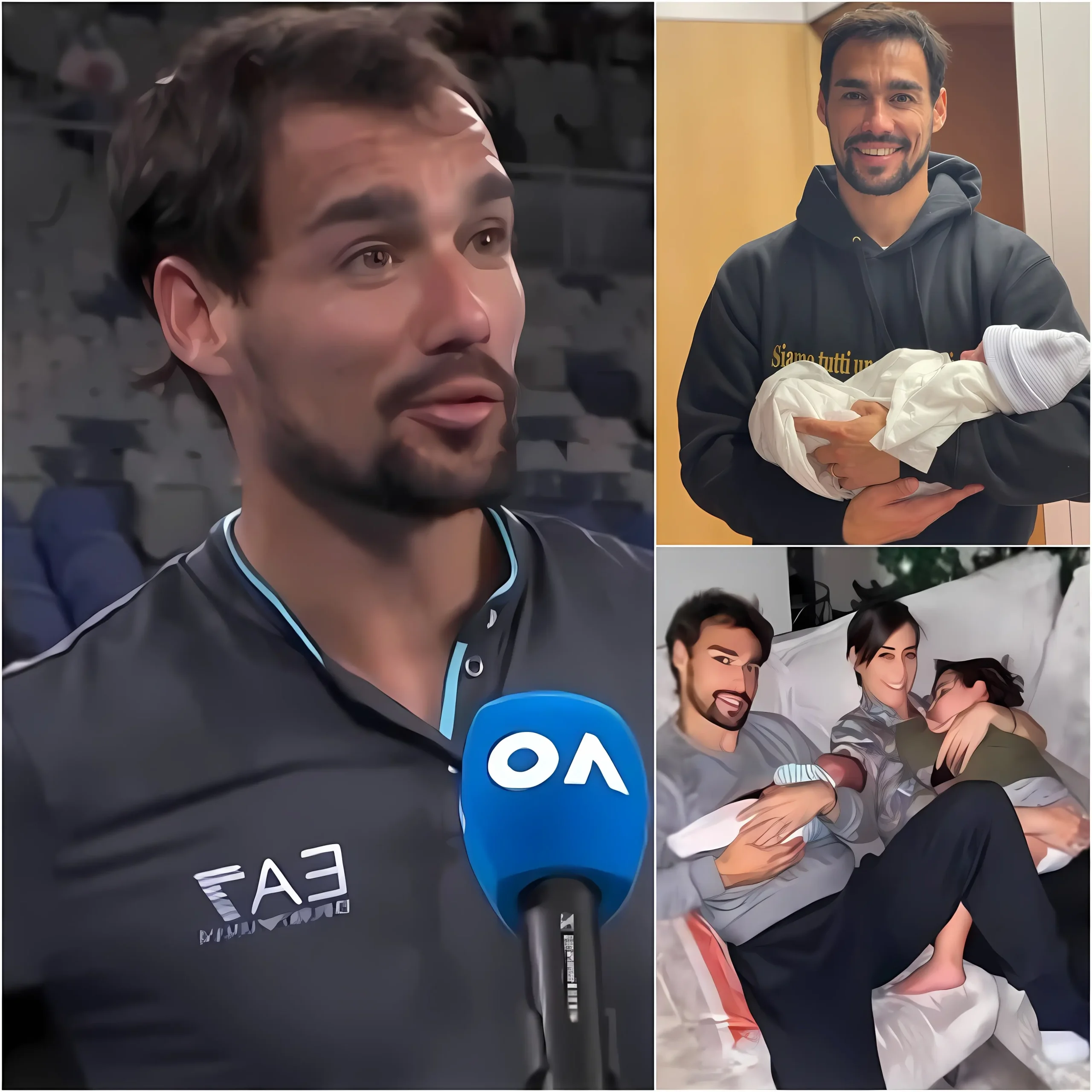 Cover Image for TRISTE NOTIZIA đ˘ Solo 30 Minuti Fa A Monte Carlo, Monaco, Lâintero Mondo Del Tennis Ă Sceso In Silenzio Quando Fabio Fognini Ha Condiviso Con Commozione La Notizia Del Suo Amato Figlio, Federico. In Un Momento Profondamente Commovente, Lâex Tennista Ha Sbalordito I Fan Rivelando Che Il Suo Giovane Figlio Ă AttualmenteâŚ