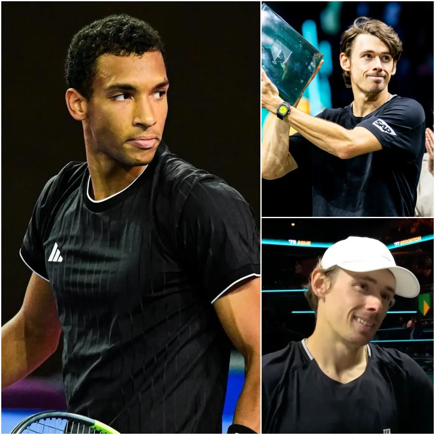 Cover Image for đ¨âHe cheated, and I have proof!â Just seconds after his bitter defeat to Alex de Minaur in the final of the 2026 ABN AMRO Open, Felix Auger-Aliassime, his face flushed with anger, pointed directly at de Minaur and loudly accused the Australian world No. 8 of using high-tech equipment and illicit coaching signals to âcheat,â demanding that the ATP Tour and tournament organizers immediately launch an urgent investigation. Just minutes later, in front of dozens of television cameras and millions of live viewers at the Ahoy Arena in Rotterdam, Alex de Minaur slowly raised his head, flashed a cold, icy smile, and uttered exactly 15 words as sharp as a knife. The entire tennis court immediately descended into chaos, while Felix stood frozen, her face drained of color, in front of millions of tennis fans watching around the worldâŚ
