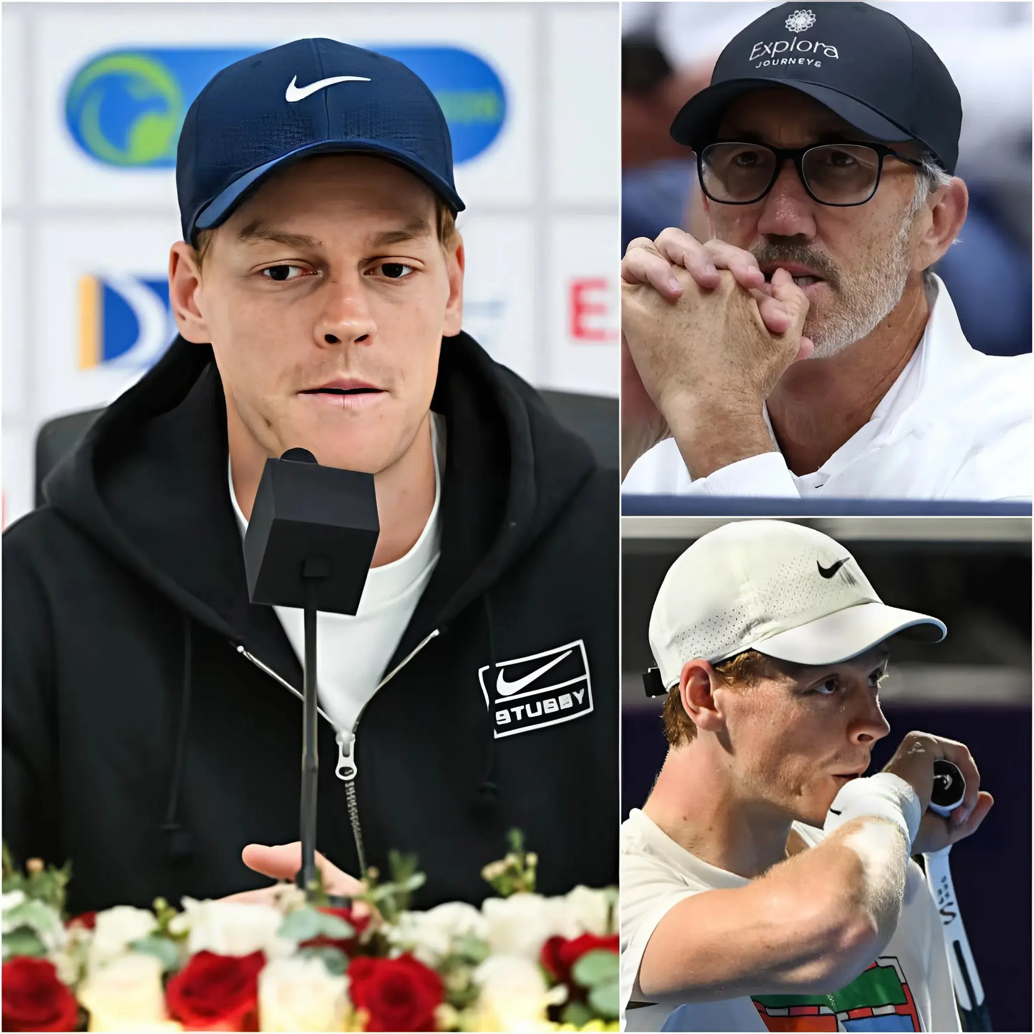 Cover Image for 10 MINUTI FA 🔥 Jannik Sinner ha sconvolto il mondo del tennis quando ha annunciato di essersi improvvisamente ritirato per un motivo del tutto inaspettato dal Qatar Open 2026. Subito dopo, il suo allenatore Darren Cahill ha rilasciato una dichiarazione sorprendente, rivelando la ragione che ha lasciato milioni di tifosi sotto shock e con il cuore spezzato.