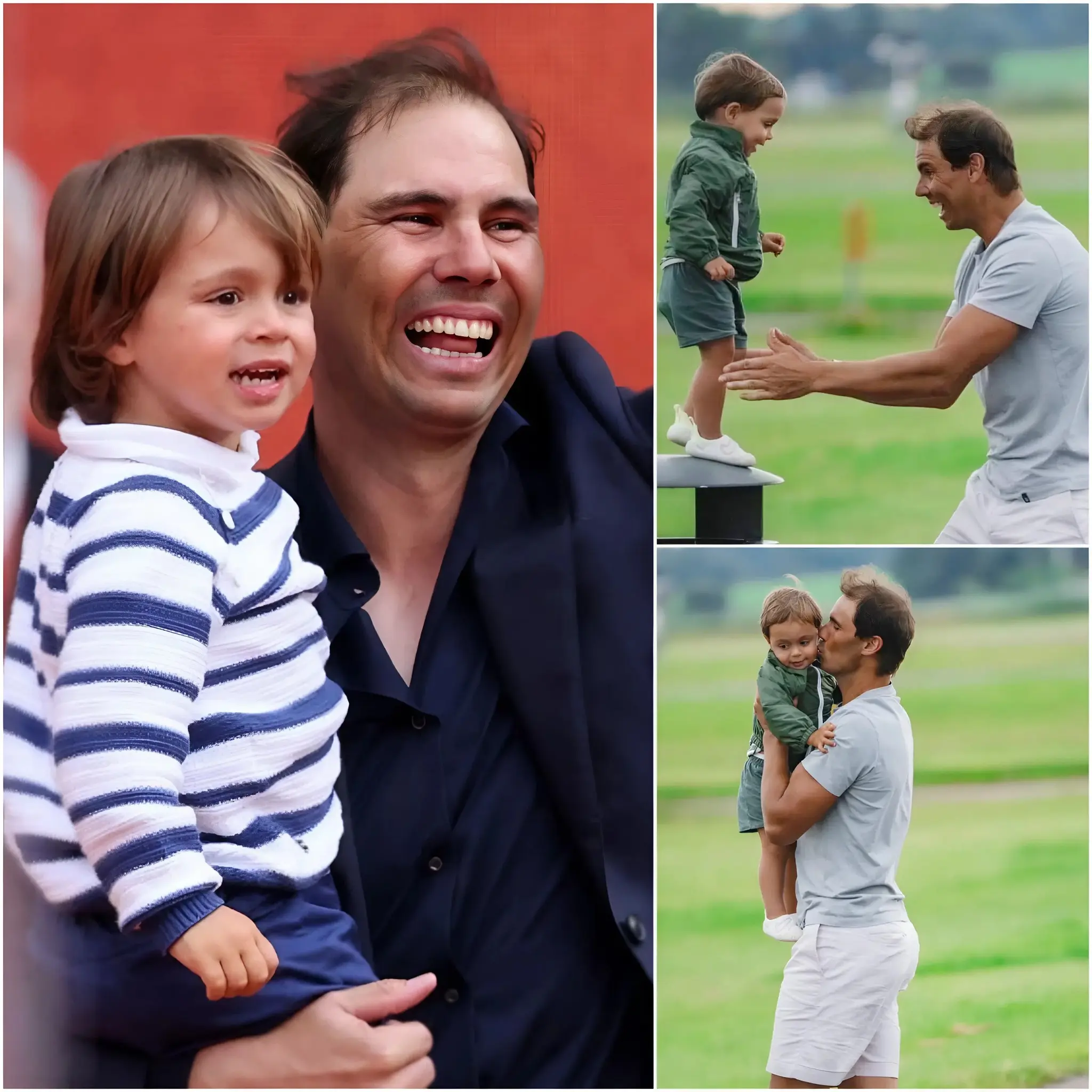 Cover Image for 😍**“My son… wherever you go, no matter what happens, I will always be by your side. I will be your support, your strength and your guide. I will love you and protect you every day of your life.”** An everyday and simple moment between Rafael Nadal and his son unexpectedly went viral on social media — no spotlight, no trophies, just a pure fatherly love that touched the hearts of millions. It wasn’t a legendary forehand or Grand Slam titles — it was that tender look, that silent embrace and those loving whispers that left the global tennis community speechless.
