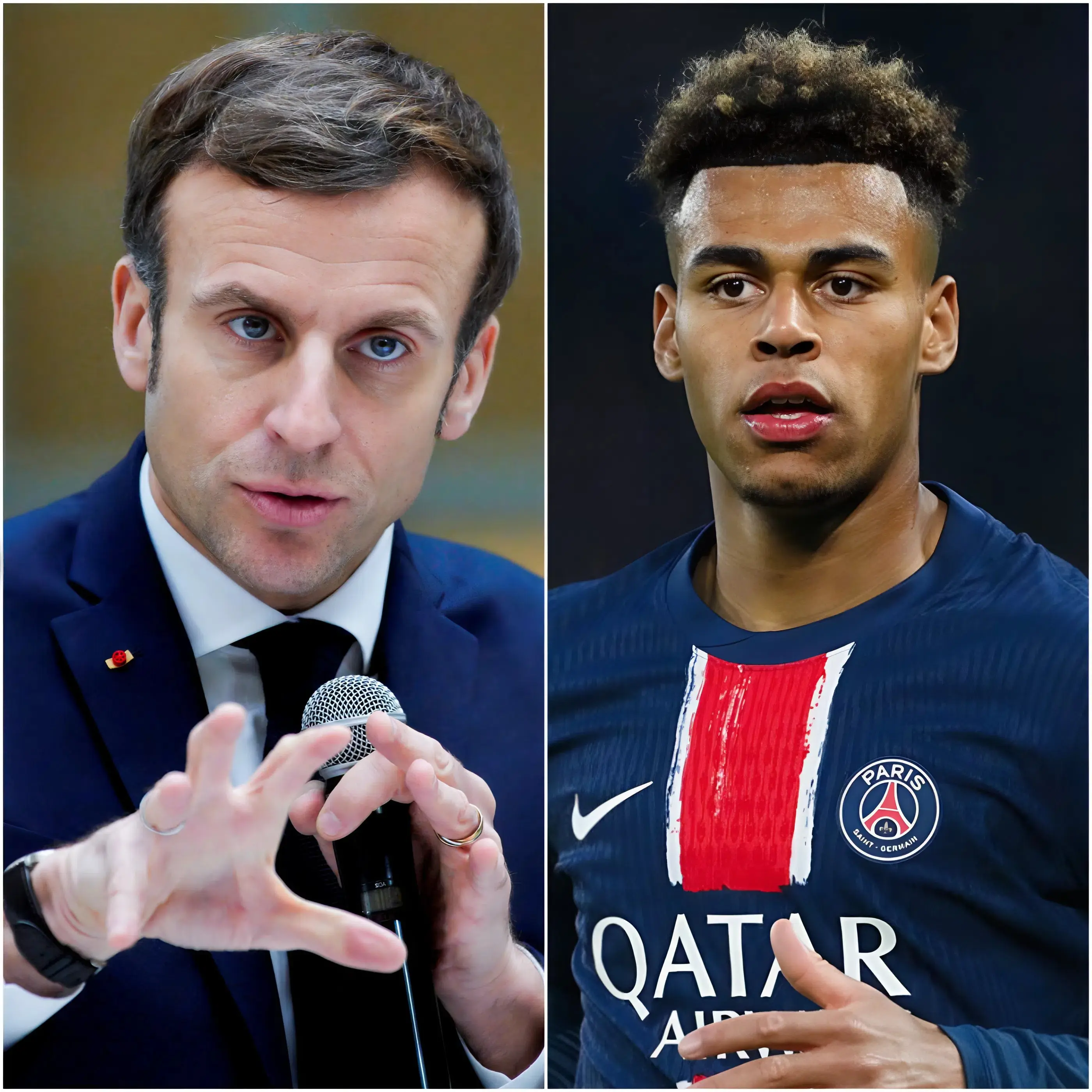 Cover Image for 🛑 Désiré Doué a officiellement pris la parole pour répondre à Emmanuel Macron après ses déclarations controversées, et immédiatement toute la France s’est embrasée. La vidéo donnait l’impression que le temps s’était arrêté. Sans mise en scène, sans scénario — la voix tremblante de colère, la jeune star du Paris Saint-Germain a publié une vidéo de seulement deux minutes. 🚨🚨 Il a déclaré sans détour : « JE N’AIME PAS PARLER DE POLITIQUE, MAIS LÀ, C’EST ALLÉ TROP LOIN. JE NE PEUX PAS RESTER SILENCIEUX QUAND ON SE MOQUE DES PAUVRES, DE CEUX QUI N’ONT RIEN ! » La vidéo a immédiatement provoqué une onde de choc. Doué ne s’exprimait pas en tant qu’étoile montante du football européen, mais à travers les souvenirs de son enfance dans une famille modeste — où il a très tôt appris la valeur du travail et les vraies difficultés de la vie. En l’espace d’une heure seulement, toute la France ne parlait plus que de cette vidéo. Des travailleurs du métro parisien aux commentateurs politiques à la télévision, tous se sont arrêtés pour écouter le jeune joueur de 20 ans du PSG prendre la parole — un moment rare où le football a laissé place à l’émotion humaine.