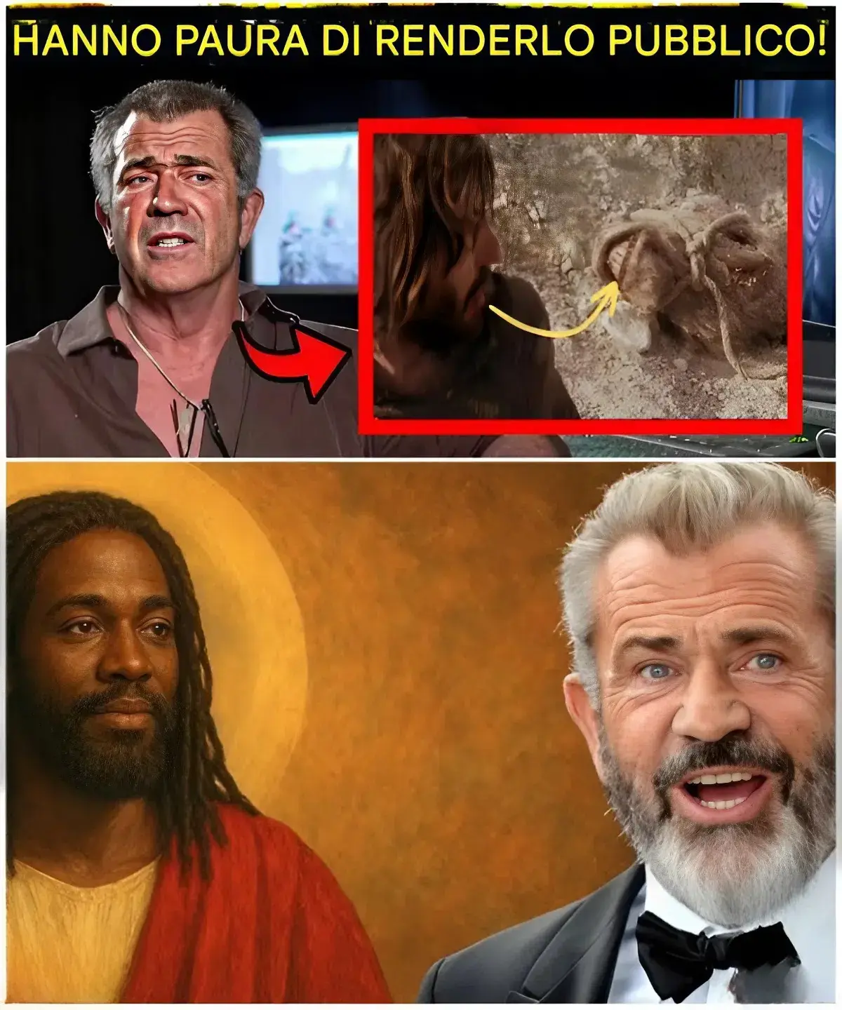 Cover Image for 🚨 LA PASSIONE DI CRISTO RIBALTATA: I 7 SIMBOLI PIÙ SCIENTIFICI, CRUDELI E TERRIBILI CHE MEL GIBSON HA TENUTO NASCOSTI FINO AD ORA — QUANDO LI VEDRAI NON POTRAI PIÙ GUARDARE GESÙ CON GLI STESSI OCCHI (E FORSE NEMMENO LA BIBBIA) 🔍 Per quasi vent’anni il mondo ha creduto di conoscere “La Passione di Cristo” di Mel Gibson: sangue, realismo brutale, sofferenza fisica estrema. Ma ora, con il sequel sulla Resurrezione in arrivo, Gibson sta preparando un’esplosione ancora più radicale. Fonti vicine alla produzione (che parlano solo in via confidenziale) descrivono un film che non si limita a mostrare la crocifissione e il sepolcro vuoto: Gibson vuole portare sullo schermo ciò che i Vangeli accennano appena, ciò che la tradizione ha addomesticato per secoli, e ciò che la teologia ufficiale ha preferito non enfatizzare.