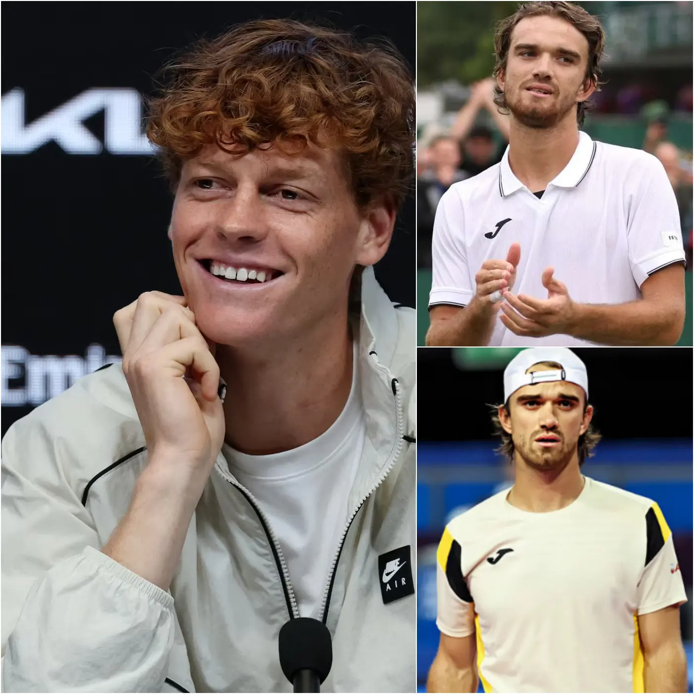 Cover Image for 30 MINUTI FA : Dopo aver sconfitto Tomas Machac al Qatar Open, Jannik Sinner ha lasciato il pubblico impietrito per 10 secondi con un messaggio di 15 parole rivolto al suo avversario sconfitto, che ha fatto venire le lacrime agli occhi a Tomas e ha lasciato i fan davvero sbalorditi. Non è finita lì: una volta negli spogliatoi, Jannik Sinner ha regalato a Tomas Machac un dono. Ha scioccato pesantemente il mondo del tennis quando Tomas ha rivelato che quel regalo era…👇👇