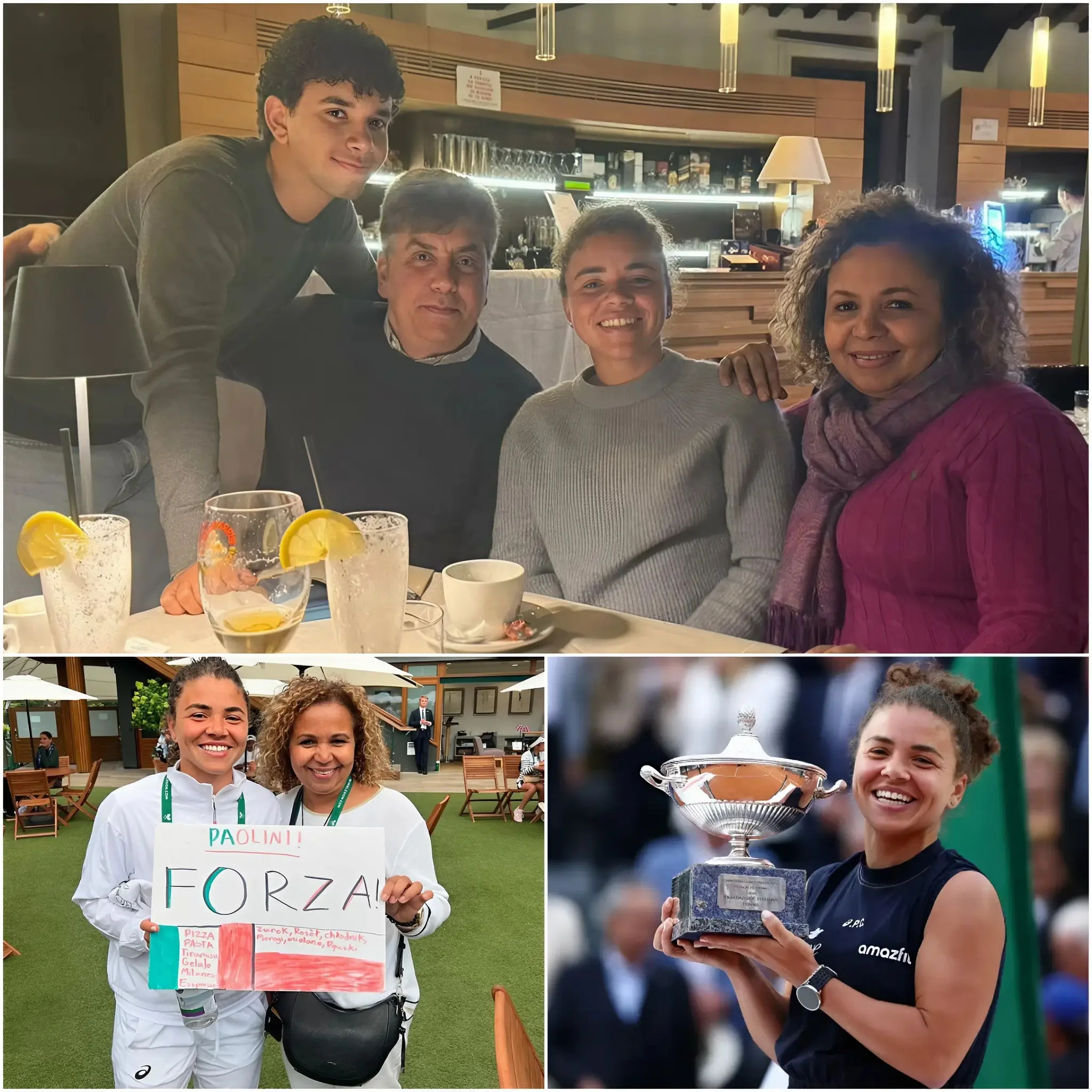 Cover Image for «Come madre, voglio solo che mia figlia sia felice». Con la voce spezzata dall’emozione, la madre della tennista Jasmine Paolini è scoppiata in lacrime vedendola allenarsi duramente ogni giorno, senza un attimo per sé e con una vita privata sempre più sacrificata. Dietro i successi e i riflettori, resta una giovane donna che raramente si concede una pausa. Ma ciò che ha davvero colpito tutti è stata la lettera scritta a mano dal padre: sette parole soltanto, intense e struggenti, capaci di lasciare chiunque con il cuore infranto.