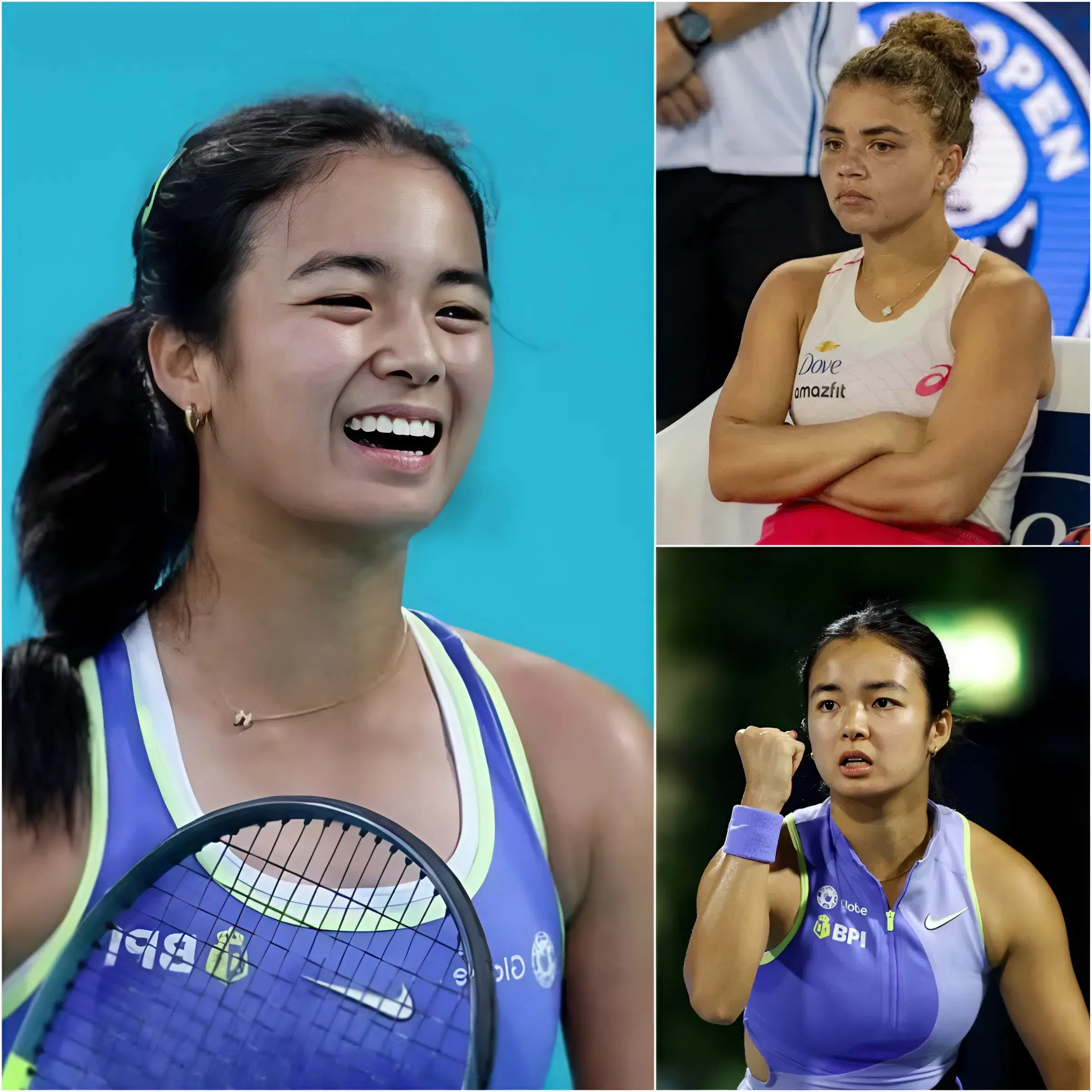 Cover Image for JUST 5 MINUTES AGO: Moments before they were set to meet on court, Alexandra Eala delivered a deeply personal message to Jasmine Paolini that instantly reframed the stakes of the match. “I’m not stepping out there to beat you to prove anything,” Eala wrote. “I just want to give everything I have, so you can see how the dream you sparked in me has grown. The Philippine community may be filling Centre Court chanting my name, but in my heart, they’re chanting yours too — because you’ve inspired all of us in Asia.” Paolini read the note just before warm-ups and was visibly shaken, sinking into her chair and covering her mouth as tears streamed down her face. Members of her team looked on in stunned silence; Paolini is known for her composure and rarely shows emotion before a match. Within minutes, word of the exchange rippled across the tennis world, leaving fans and players alike moved by a moment defined not by rivalry, but by profound respect.