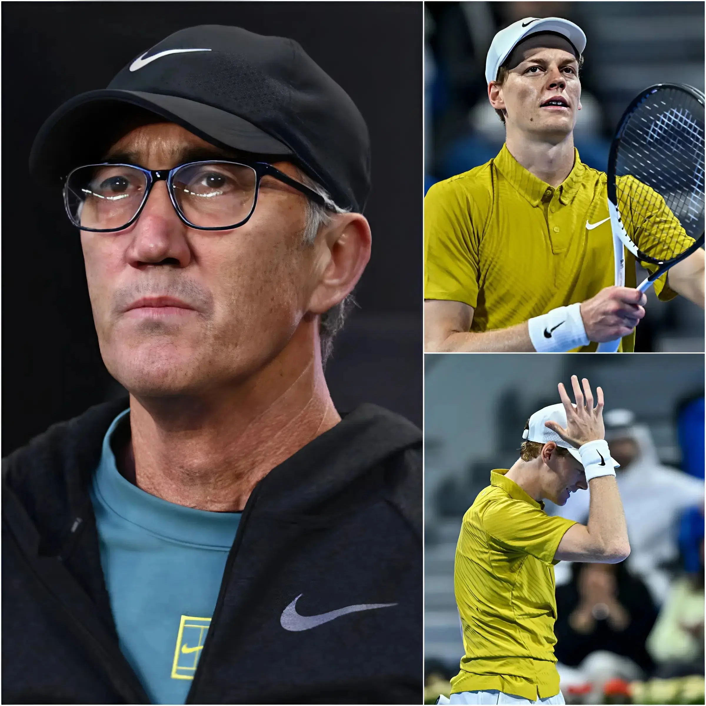 Cover Image for 🚨 BREAKING NEWS — 30 minutes ago, coach Darren Cahill has just revealed the heartbreaking reason why Jannik Sinner was unable to play at 100%, leading to his shocking defeat against Jakub Mensik at the Qatar ExxonMobil Open in Doha. Instead of anger, fans are now filled with empathy and deep concern for the Italian star. “He gave everything he had on the court,” Cahill said, his voice breaking with emotion. “Please try to understand what Jannik is going through right now. I ask you to show us a little compassion during this very difficult time…”
