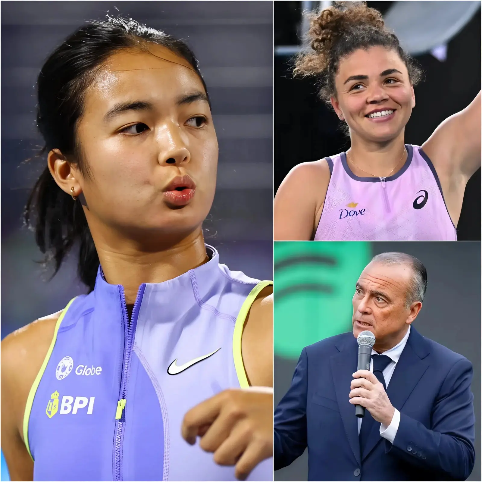 Cover Image for 🚨 “SHE CHEATED! IT’S ABSURD THAT SHE ONLY ACCELERATED IN THE FINAL 3 MINUTES OF THE MATCH.” Just seconds after beating Jasmine Paolini at the Dubai Duty Free Tennis Championships 🔥, Alex Eala exploded in fury, jabbing her finger straight at Jasmine and furiously accusing the Italian champion of employing unauthorized high-tech gear banned by the ITF to “cheat,” insisting that the Dubai Open officials launch an immediate and thorough investigation right away. Ten minutes later, in front of dozens of flashing television cameras, the RAFA office representing Alexandra Eala released an official statement that sent massive shockwaves rippling through the entire stadium.