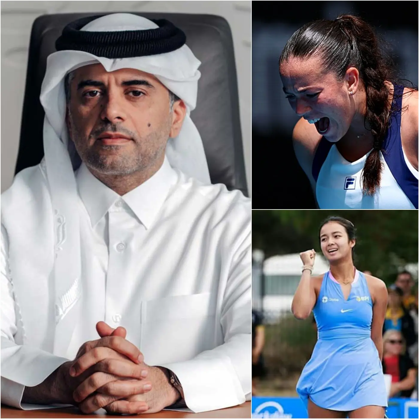 Cover Image for OFFICIAL CONFIRMATION CEO QATAR : After ten day of investigation, the Qatar Open organizing committee has officially announced the results regarding the officiating team of the match between Alex Eala and Tereza Valentová. After Alex Eala’s team submitted images and videos accusing the officials of making embarrassing decisions by overlooking multiple violations committed by Tereza Valentová, these incidents were believed to have seriously affected the course and outcome of the match. And when the organizers delivered their final decision, Eala officially spoke out….👇👇