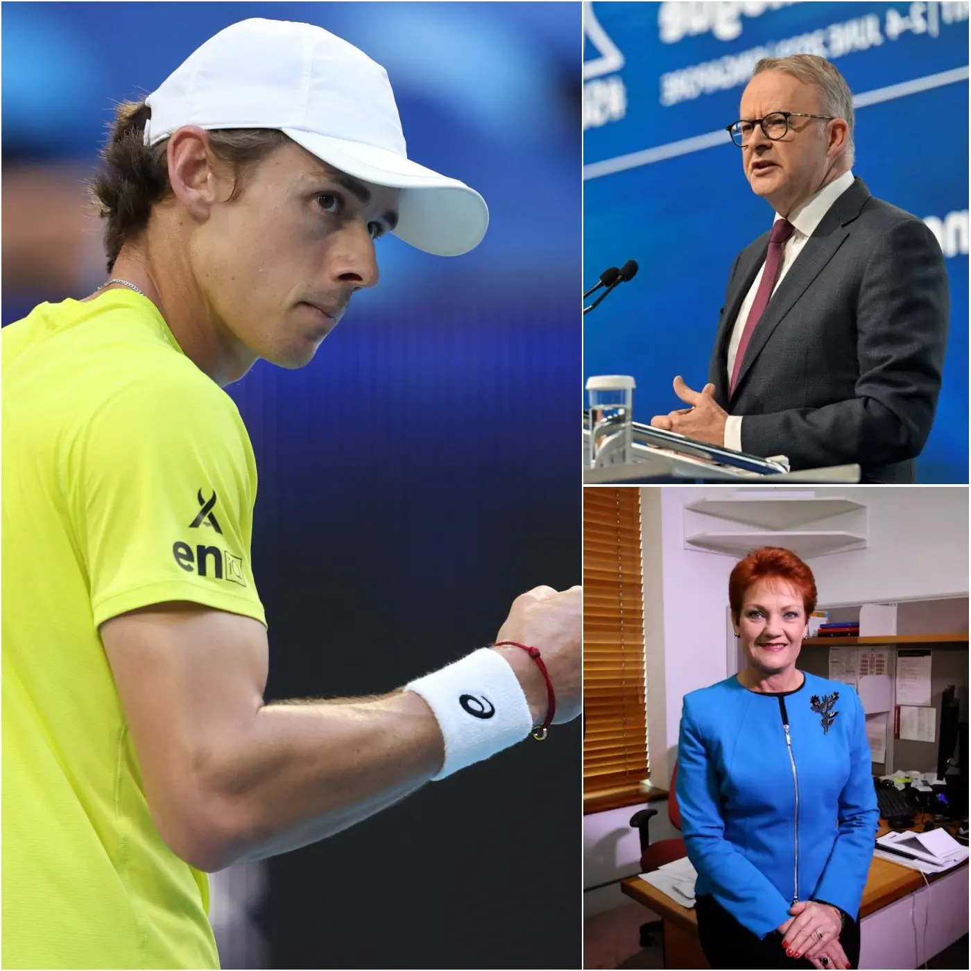Cover Image for Alex De Minaur SPEAKS OUT ON SUNRISE: He reiterated that Pauline Hanson has long called for a ban on the burqa, emphasizing that it is a symbol of extremism, oppression of women, and a potential security threat. Alex De Minaur also criticized extremist elements both inside and outside Parliament who have labeled Hanson as “racist,” accusing them of manipulating the weak Labor Party and other ineffective Liberal parties to campaign against her. Immediately afterward, Alex De Minaur issued a public statement directly targeting the Albanese government, which instantly received widespread support from the Australian public. FULL DETAILS 👇