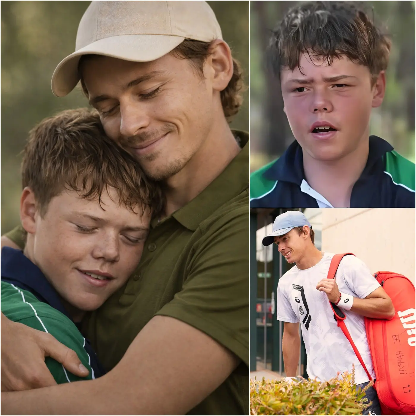 Cover Image for “It’s extraordinary. He’s only 13 years old…” Alex de Minaur could not hold back his tears when he heard the story of Austin Appelbee, the brave boy who protected his mother and his two younger siblings. “That child reminded me of the person I dreamed of becoming when I was little.” De Minaur decided to personally travel to Australia to meet the young hero face to face. What happened next shocked the entire world… READ MORE HERE 👇