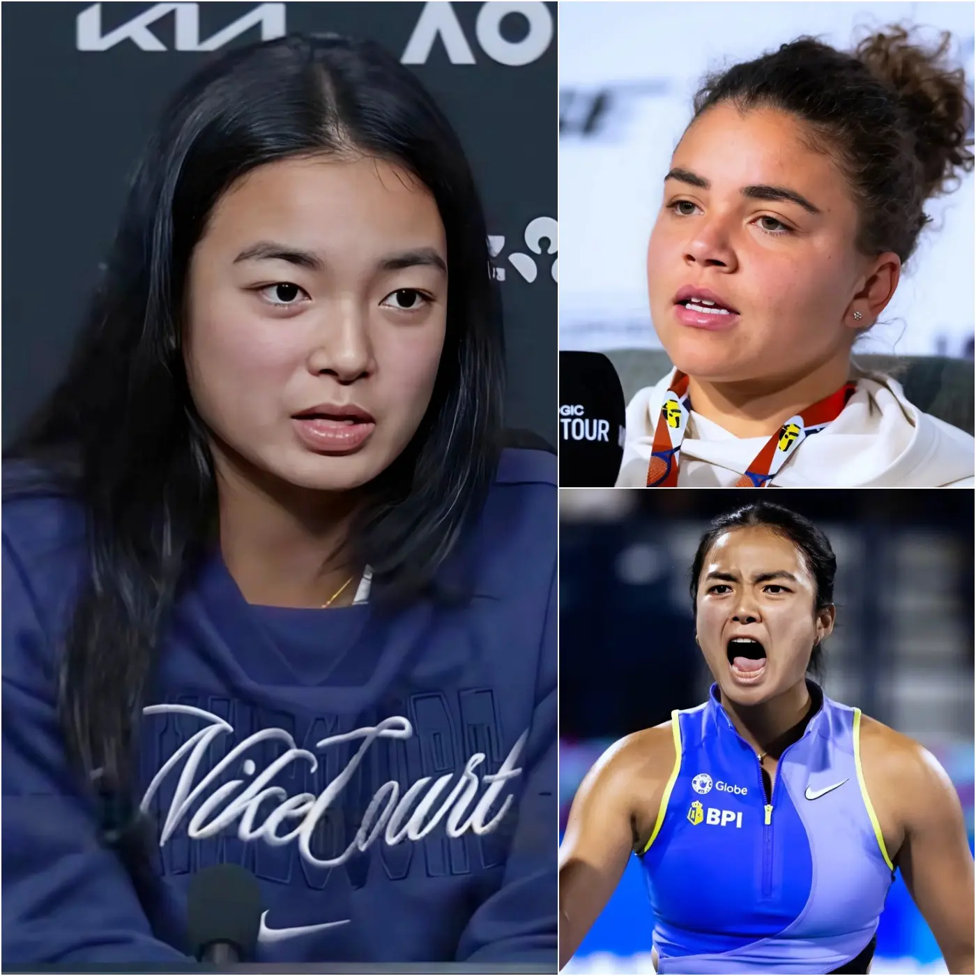 Cover Image for đ„ âIf they want Alex Eala to win at all costs, then just hand her the trophy outright and stop making me play these meaningless matches.â Tennis player Jasmine Paolini publicly accused the officiating team in the crucial match between her and Alex Eala of blatant bias, deliberately ignoring numerous violations by Eala and placing Paolini at a serious disadvantage. Not stopping there, Jasmine Paolini went even further by directly attacking her opponent, calling the match against Alex Eala âan insult to my career.â Eala has officially spoken out, delivering eight thunderous words that left Paolini speechless⊠READ FULL STORY đ