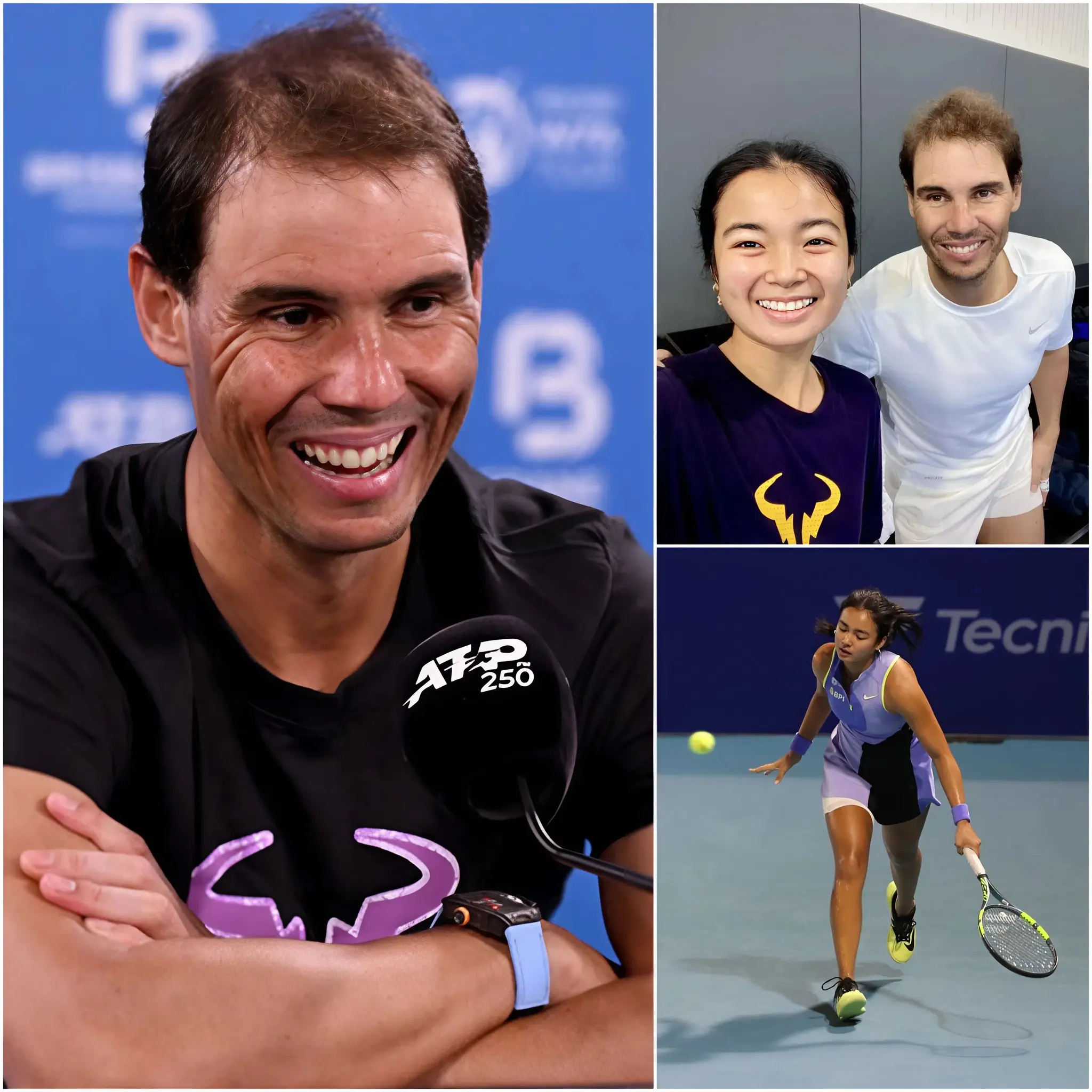 Cover Image for âSheâs better than you guys who just mock others!â Tennis legend Rafa Nadal spoke out in defense of Alex Eala amidst a wave of sarcasm and ridicule directed at her for being Asian. âWhatâs happening to Alex is a crime. How can people be so cruel and abandon a rising 20-year-old star who is working so hard and has never complained about anything?â Hearing Rafaâs words, Alex broke down in tears, deeply moved by the support from one of the sportâs greatest icons. In a moment of emotional turmoil, she expressed her gratitude, and his sincere response made Rafa prouder than ever.