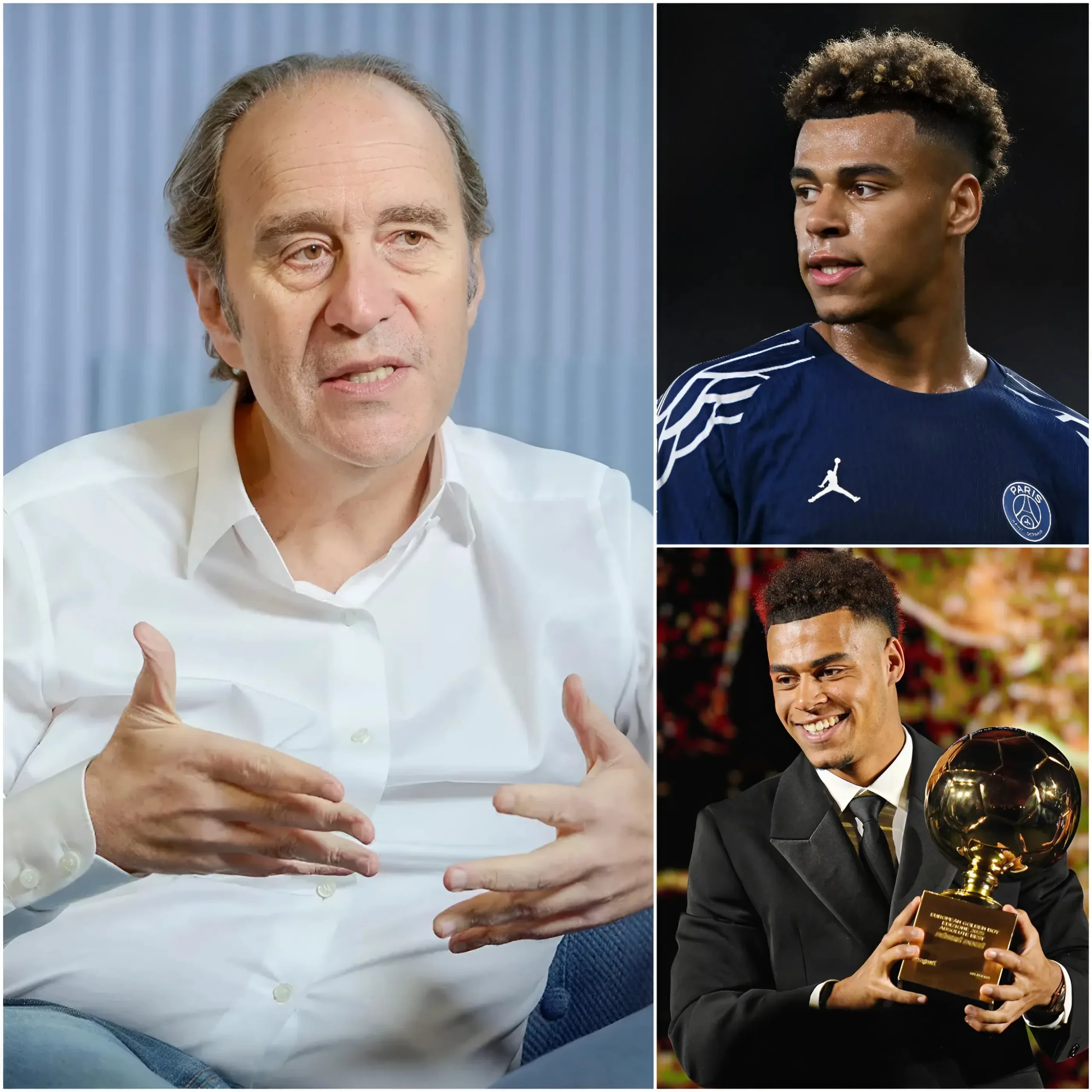 Cover Image for âŸIL Y A 5 MINUTES : Le milliardaire Xavier Niel aurait officiellement promis un soutien total au jeune talent DĂ©sirĂ© DouĂ© aprĂšs sa performance impressionnante en Ligue 1. Dans un contexte oĂč le football français mise fortement sur la nouvelle gĂ©nĂ©ration, DouĂ© sâimpose comme un symbole dâavenir. Niel ne se contenterait pas dâun appui financier, mais investirait Ă©galement dans lâencadrement, la prĂ©paration et les technologies dâoptimisation des performances. Mais le moment le plus Ă©mouvant est survenu lorsque Niel a rĂ©vĂ©lĂ© la vĂ©ritable valeur derriĂšre son engagement : une simple lettre manuscrite, quâil a dĂ©crite comme « un geste de gratitude venu du cĆur », lâa profondĂ©ment bouleversĂ©. Cette lettre a dĂ©voilĂ© une histoire mĂ©connue â des annĂ©es dâefforts acharnĂ©s, de sacrifices silencieux et de rĂȘves nourris dans lâombre â touchant toute la France et Ă©mouvant des millions de supporters⊠đđ