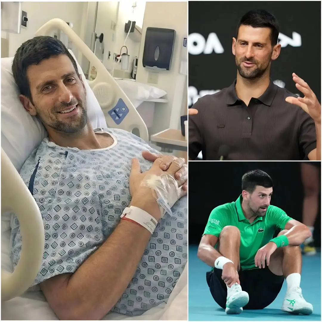 Cover Image for 🚨 ULTIM’ORA: “Djokovic rompe il silenzio dopo l’intervento chirurgico”: un messaggio che commuove il mondo del tennis 🎾 Dopo diversi giorni lontano dai riflettori, Novak Djokovic ha finalmente parlato con un messaggio emozionante. L’operazione è riuscita, ma questo è solo l’inizio. Ciò che ha commosso di più i fan non è stato il referto medico, ma le sue parole sentite: “Sto ancora lottando. Ma questa volta ho bisogno di tutti al mio fianco”. Una frase breve, ma sufficiente a ispirare speranza… e anche preoccupazione.