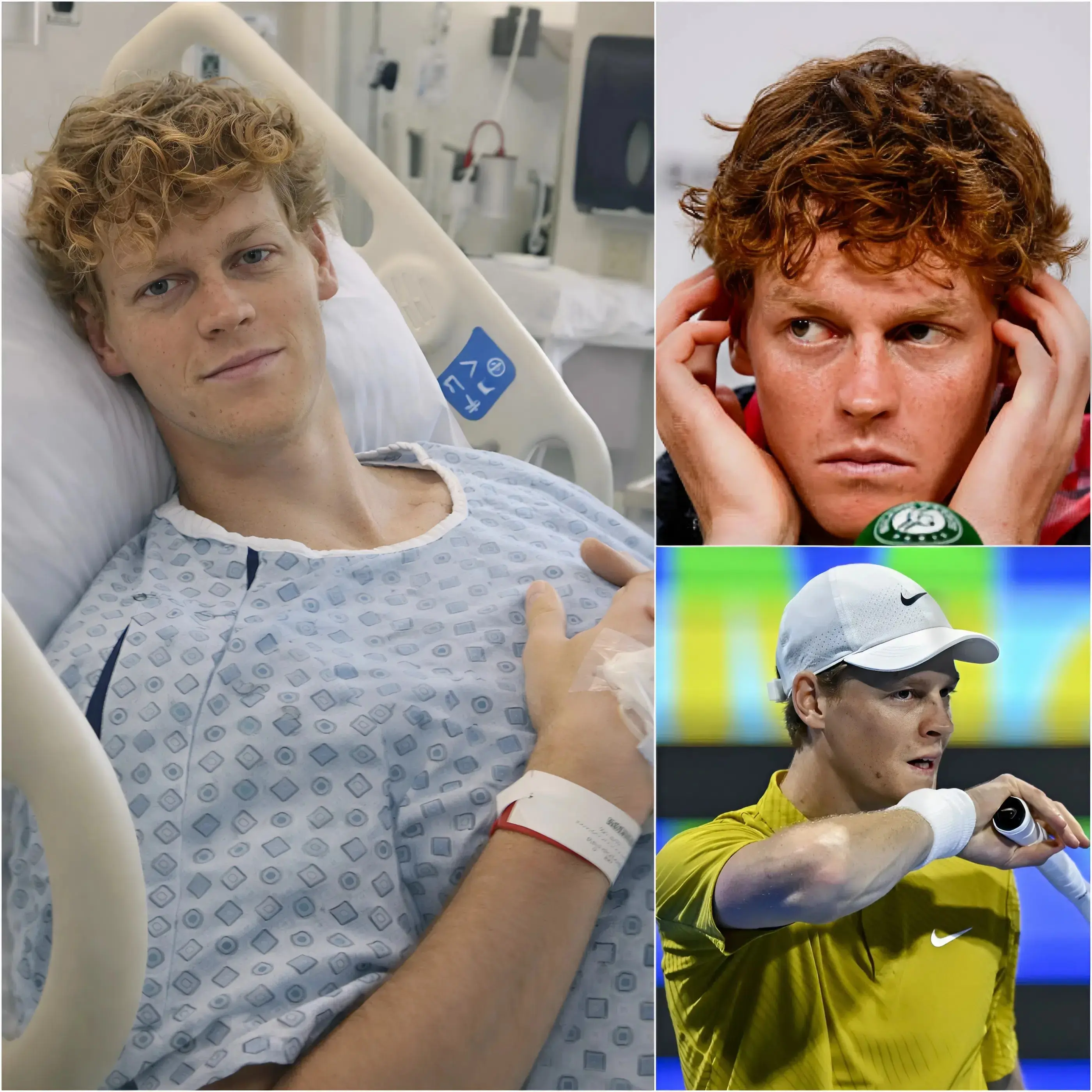 Cover Image for 🚨 BREAKING NEWS: “Jannik Sinner breaks silence after surgery”: a message that moves the tennis world 🎾 After several days away from the spotlight, Jannik Sinner finally spoke out with an emotional message. The operation was a success, but this is just the beginning. What moved fans most wasn’t the medical report, but his heartfelt words: “I’m still fighting. But this time I need everyone by my side.” A short sentence, but enough to inspire hope… and also concern.
