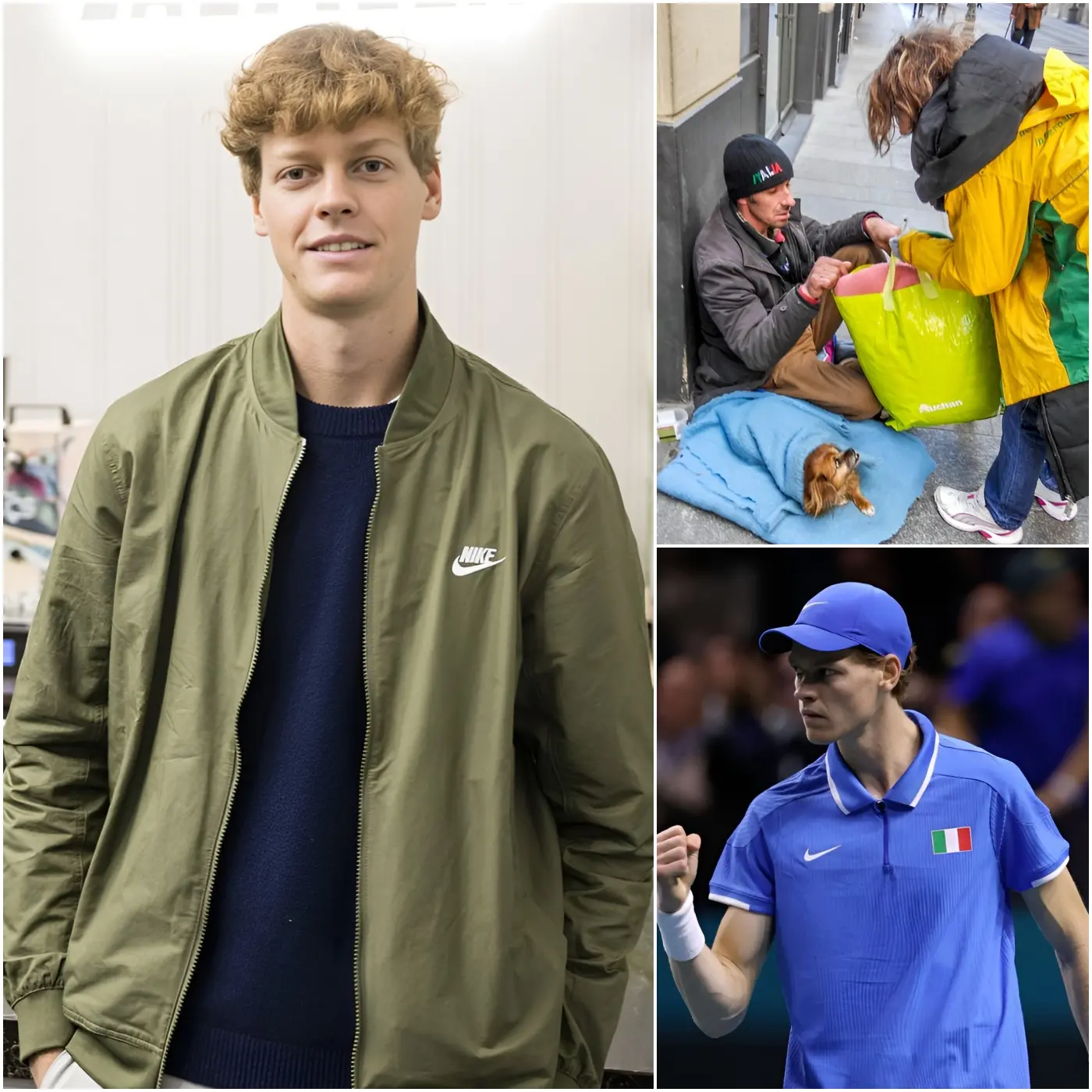 Cover Image for BREAKING NEWS: Italian tennis star Jannik Sinner has donated $5 million from his latest endorsement deals to fund homeless shelters across Italy. His initiative will open 100 housing units and 200 beds for those in need. In an emotional tone, Sinner said: “Italy has given me everything: support, passion, trust. Now it’s my turn to give back. I can’t bear to know that families are in difficulty without a safe place to sleep.” 🎾🇮🇹
