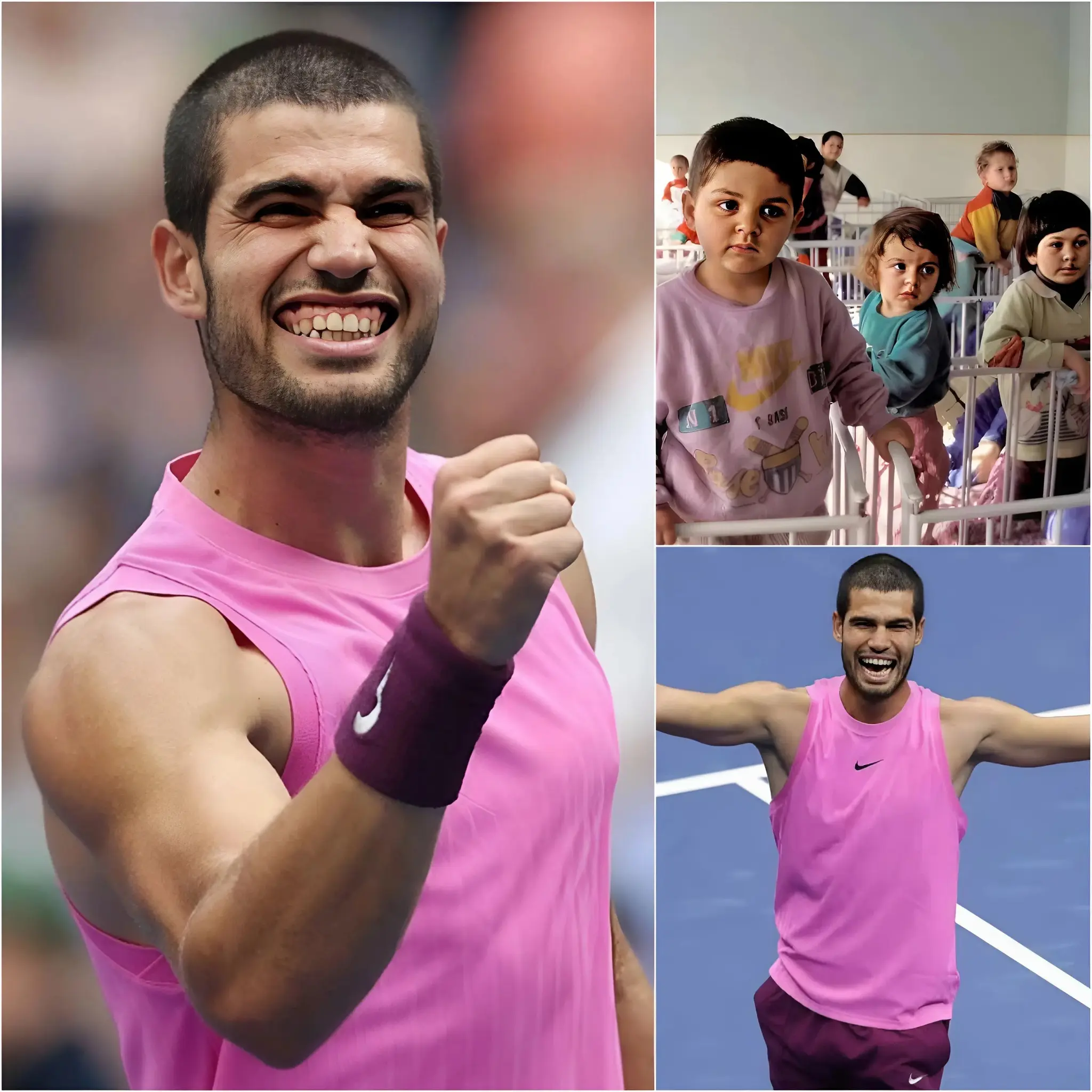 Cover Image for Carlos Alcaraz CONMOCIONA AL MUNDO – Donó 300.000 dólares de su premio a organizaciones benéficas que apoyan a los niños de Dubái. Los aficionados se quedaron atónitos cuando Carlos donó sin dudarlo todo el dinero del premio, calificándolo de “la decisión más fácil de mi vida”. Todos quedaron atónitos con la noticia, profundamente conmovidos por su humildad y generosidad. Las redes sociales estallaron en elogios: “¿Cómo puede una persona tan talentosa tener un corazón tan bondadoso?”. Los analistas creen que este acto podría desencadenar una nueva ola de filantropía en el mundo del deporte. Muchos dijeron que este generoso gesto fue “más legendario que cualquier tiro que haya hecho en la cancha de tenis”.