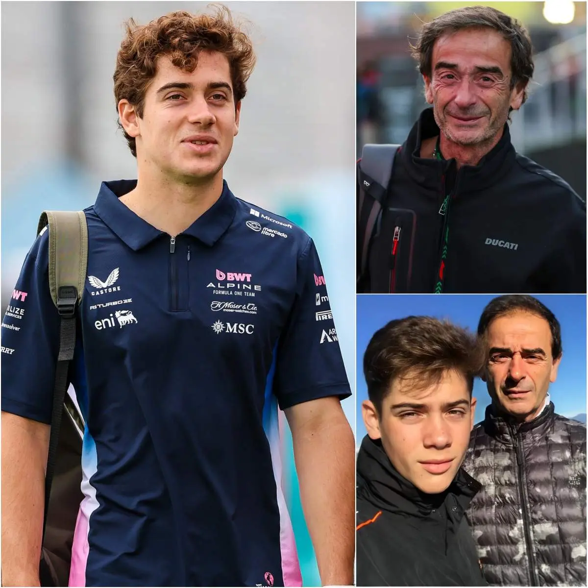 Cover Image for “No importa a dónde vayas… papá siempre estará detrás de ti.” — Este momento sencillo pero profundamente emotivo entre Franco Colapinto y su padre se volvió inesperadamente viral en redes sociales, acompañado de un mensaje que tocó el corazón de miles: “Mi papá es mi apoyo constante, mi brújula y mi amor incondicional.” Muchos lo describieron como una de las escenas más auténticas y conmovedoras entre padre e hijo que se han visto en el mundo del deporte, un recordatorio poderoso de que, más allá de la velocidad, la presión y el brillo de la Fórmula 1, existe un vínculo familiar que nada puede reemplazar. 🏁❤️