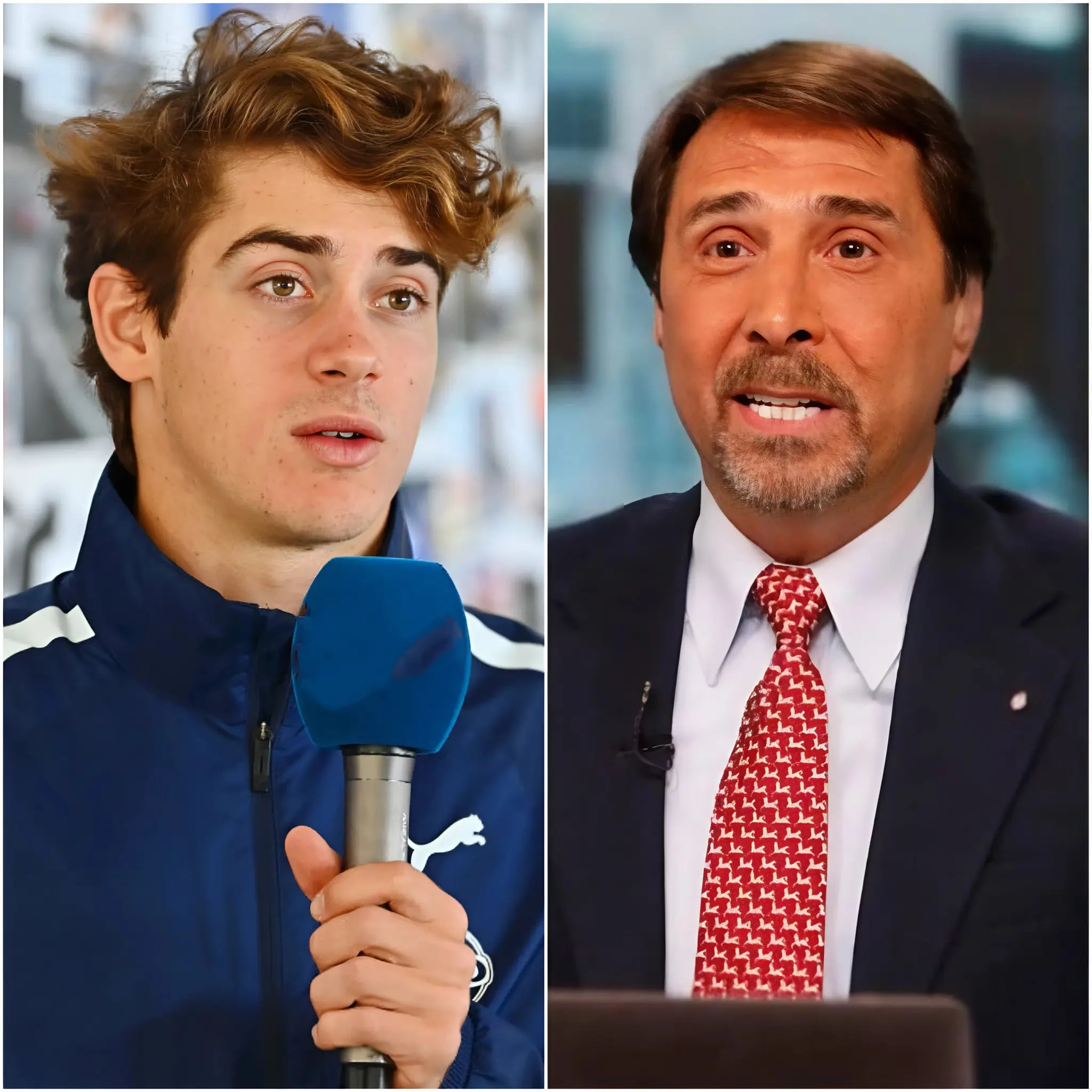 Cover Image for “¡ERES NADA MÁS QUE UN TÍTERE MANCHADO DEL PODER!” — así estalló Franco Colapinto en plena transmisión en vivo, lanzando un rugido verbal que sacudió el estudio y apuntó sin rodeos contra Eduardo Feinmann, a quien acusó de esconder un rostro ambicioso y de haberse “tragado” millones provenientes del bolsillo de los contribuyentes argentinos. El presentador quedó visiblemente pálido, con las manos tensas y la voz entrecortada mientras intentaba defenderse con ironía, descalificando a Colapinto como “un piloto joven y arrogante”, pero todo se desplomó cuando, con apenas diez palabras fulminantes — “Eres un títere fracasado, siéntate y cállate” — Colapinto congeló el ambiente y sumergió al estudio en un silencio sepulcral que se extendió por diez interminables segundos. De inmediato, el público televisivo explotó en gritos, aplausos y reacciones incendiarias, transformando el instante en un símbolo de furia colectiva que se viralizó a una velocidad vertiginosa en todo el país. Como si fuera poco, una grabación estremecedora, que supuestamente expone que Feinmann habría solicitado al gobierno “encubrir” gastos personales, encendió aún más la polémica y obligó a las autoridades a convocar de urgencia una reunión de emergencia apenas minutos después del escándalo.