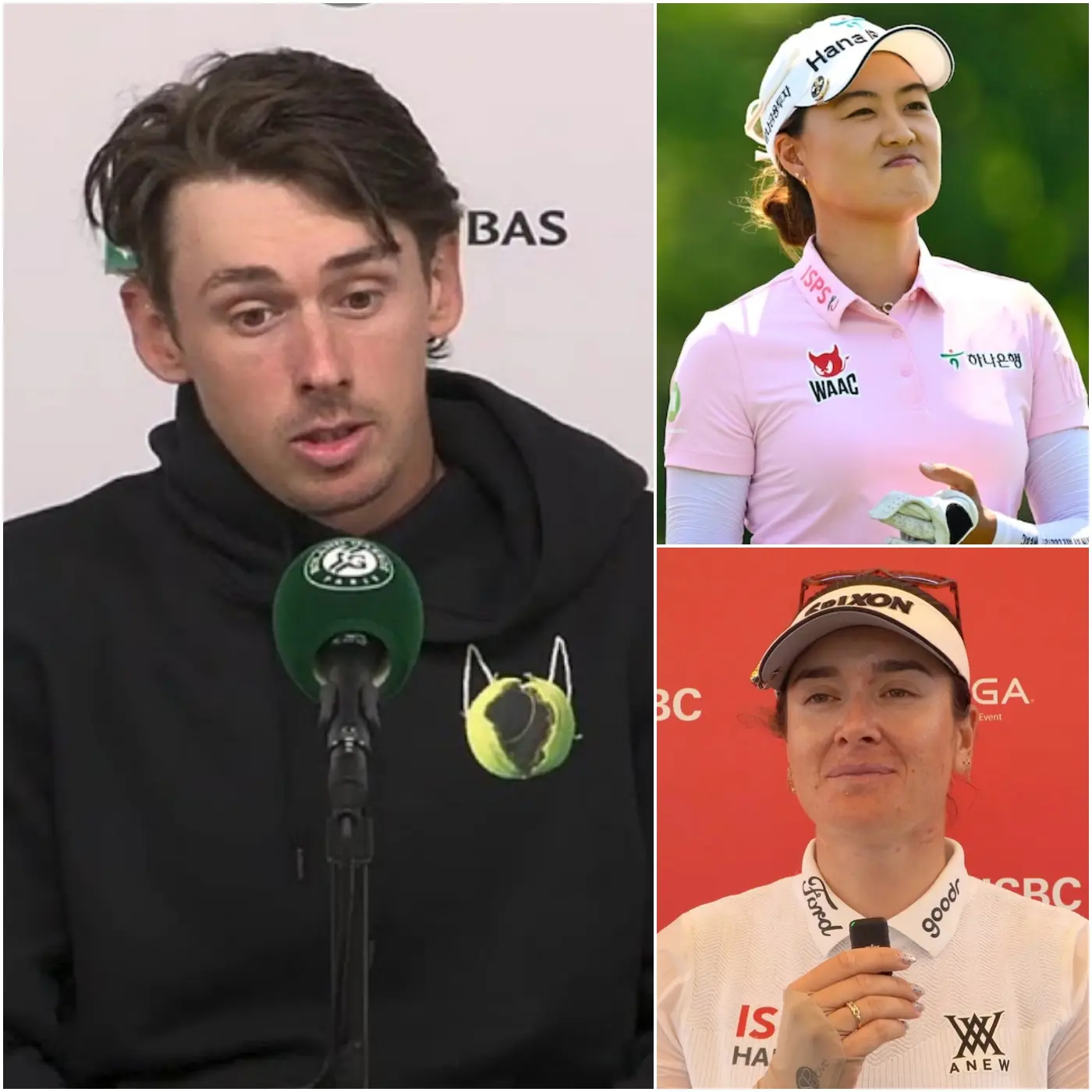 Cover Image for 🚨BREAKING NEWS: Alex de Minaur has publicly defended fellow Australian golfer Hannah Green after she faced heavy criticism following her victory at the 2026 HSBC Women’s World Championship. Hannah Green, the champion, was harshly criticized by fans and commentators for her “excessive individual celebration” and for “failing to mention the Australian team” in her post-final speech. Many accused her of “forgetting team spirit” by not referencing Minjee Lee (who finished T3) or other Australian golfers in the event. In response to the backlash, Alex de Minaur spoke out forcefully: “How can it be so cruel as to abandon, criticize, and crush the spirit of a woman who is only 29 years old — someone who has devoted nearly her entire life to elevating Australian women’s golf, while enduring relentless pressure from the media, social networks, and an unforgiving competitive system?”. Moments later, Hannah Green couldn’t hold back her tears upon hearing Alex’s public support, and her subsequent actions deeply moved and made Alex incredibly proud.