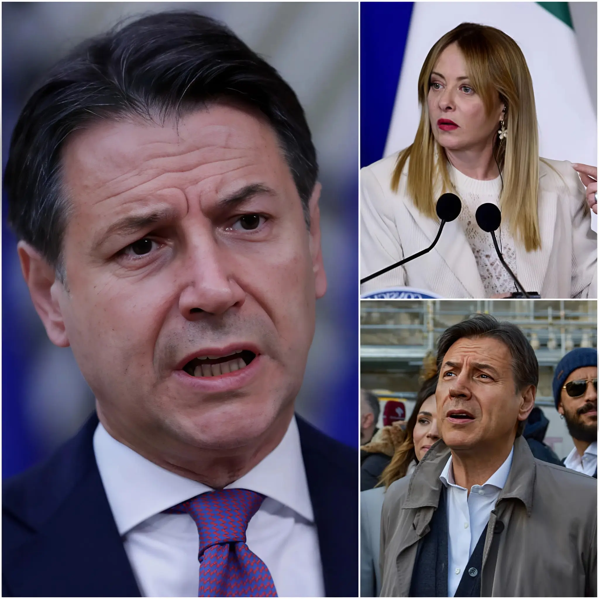 Cover Image for Shock totale in TV: Giuseppe Conte crolla e scappa dallo studio sotto i colpi di una Giorgia Meloni implacabile! Lo scontro frontale che sta facendo tremare i palazzi del potere ha rivelato una verità agghiacciante: gli ultimi dieci anni di politica italiana sono stati un’allucinazione collettiva. Meloni ha polverizzato il populismo di facciata, rinfacciando a Conte ogni singola giravolta, dal patto con la Lega all’appoggio a Mario Draghi. Umiliato e svuotato di ogni credibilità, l’ex premier ha perso il controllo in diretta, lasciando il campo a una leader che ora rivendica la spietata realtà dei numeri contro le fiabe del grillismo. Chi è il vero vincitore in questo abisso di cinismo e potere? Scoprite tutti i retroscena vietati di questo scontro epico. Leggi l’articolo completo nel primo commento 👇
