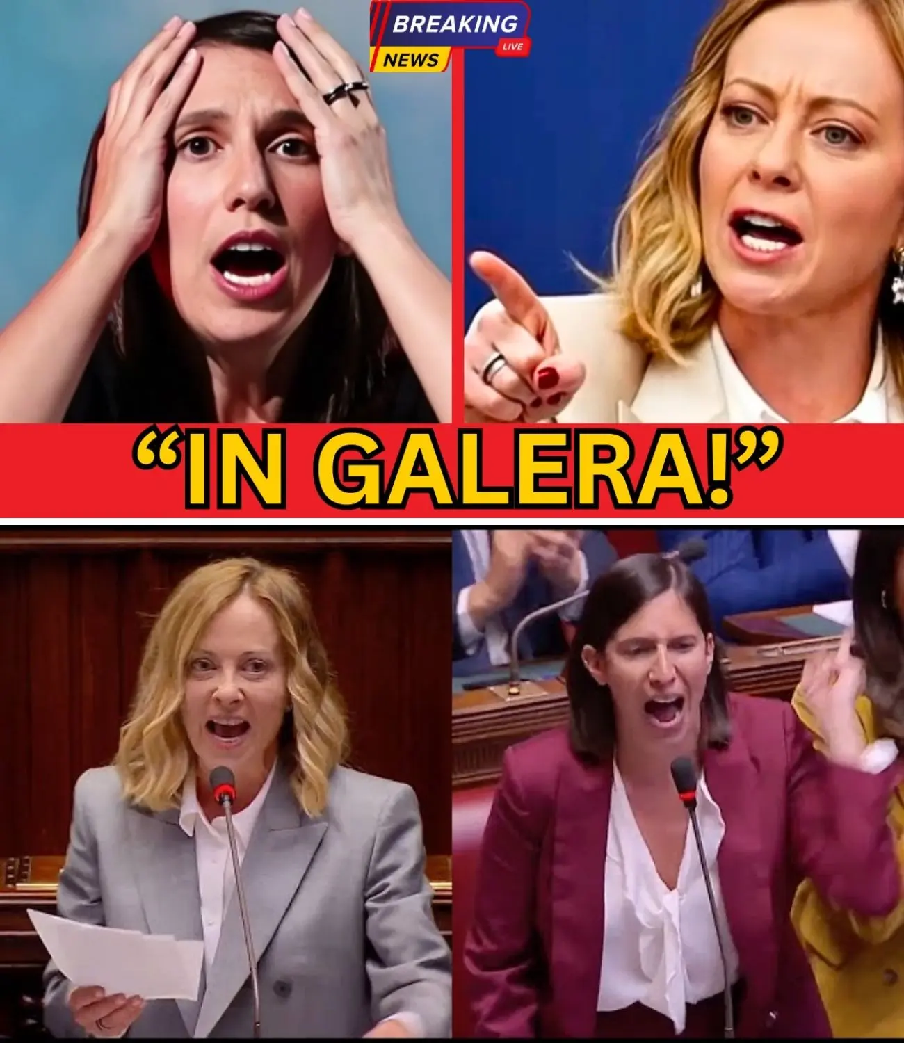 Cover Image for LA RICREAZIONE È FINITA! Giorgia Meloni gela l’opposizione e vara il decreto più duro della storia repubblicana. Niente più scuse per chi blocca le strade, imbratta monumenti o usa la gravidanza come scudo per rubare in metro: ora si rischia il carcere duro. In un’aula parlamentare elettrica, la Premier ha smontato pezzo per pezzo la narrazione di Elly Schlein, difesa solo dai viziati che paralizzano l’Italia mentre la gente onesta lavora. È una svolta epocale che restituisce dignità alle nostre forze dell’ordine e sicurezza alle famiglie italiane. Non lasciatevi ingannare dai soliti salotti radical chic: leggete subito i dettagli di questo provvedimento shock nell’articolo completo. Scopri tutto nei commenti 👇