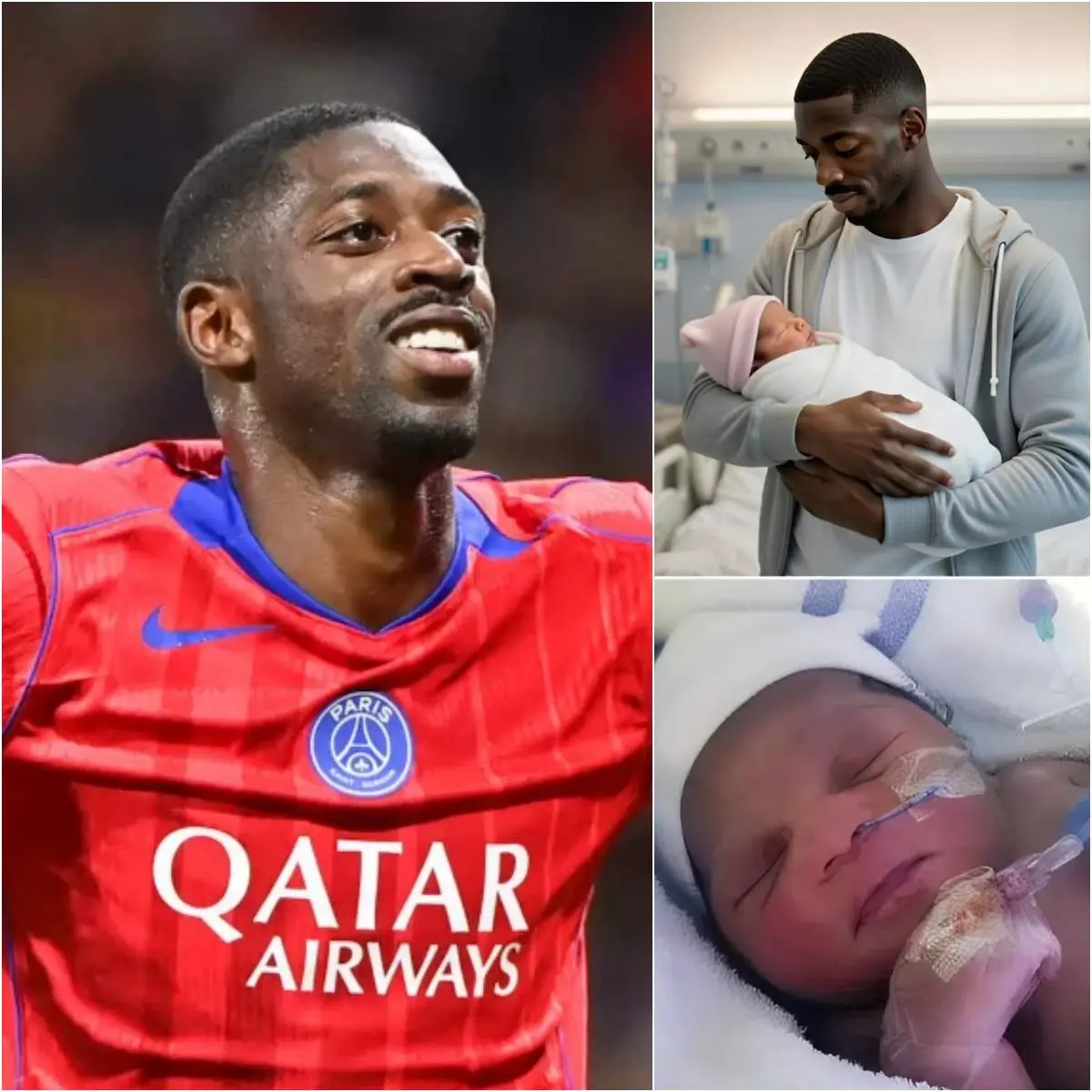 Cover Image for 🚨 DERNIÈRE HEURE : Ousmane Dembélé adopte une petite fille abandonnée retrouvée sous le Pont Neuf La star du Paris Saint-Germain, Ousmane Dembélé, a officiellement adopté une petite fille nouveau-née retrouvée abandonnée sous un pont à Paris lors d’une nuit froide et pluvieuse il y a quelques mois. Le bébé a été découvert tremblant dans une boîte en carton trempée, sans aucune trace de ses origines. L’international français est intervenu discrètement, accomplissant toutes les démarches légales en silence. Pas de caméras, pas de communiqué de presse – simplement une famille accueillant un nouveau membre. Les supporters parisiens et le monde du football sont profondément émus par cet acte d’humanité pure de l’une des stars majeures de la Ligue 1. Dembélé a désormais une fille qui grandira en sachant ce qu’est la véritable bonté.