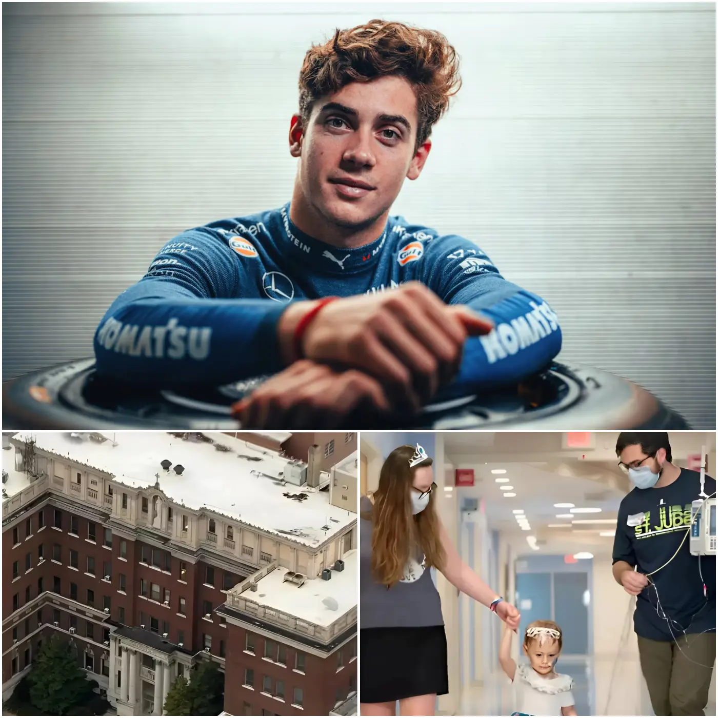 Cover Image for ❤️ BUENAS NOTICIAS: El piloto Franco Colapinto ha donado la totalidad de su premio de $10 millones a un hospital infantil en su ciudad natal de Buenos Aires, Argentina. La donación apoyará a niños que enfrentan enfermedades que ponen en riesgo sus vidas y cuyas familias no pueden costear el tratamiento médico. “He visto a demasiadas familias luchar solo para darle a sus hijos una oportunidad de vivir,” dijo Colapinto con emoción durante una conferencia de prensa. “Me prometí a mí mismo que si alguna vez estaba en posición de ayudar, no dudaría. Estos niños tienen sueños, tienen un futuro, y ningún niño debería sufrir por falta de dinero.”