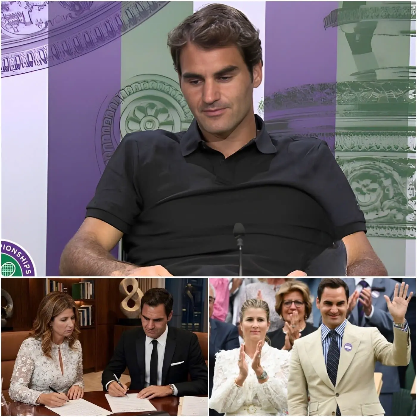 Cover Image for 🚨 5 MINUTES AGO: “I’ve had enough…” Roger Federer revealed the last three terms of a secret contract that pushed him and Mirka Federer to the verge of a breakup, shocking the public.👇👇