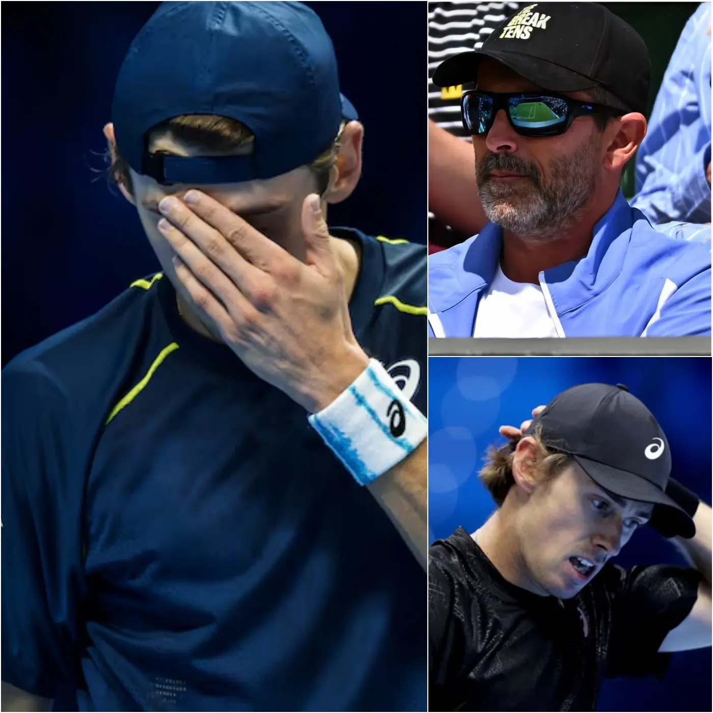 Cover Image for SAD NEWS 💔 Just half an hour ago in Indian Wells, California, 27-year-old Alex de Minaur, who was preparing for the Indian Wells tournament, shocked fans when head coach Adolfo Gutierrez revealed that he is currently facing an unexpected obstacle in his season… Read the full story below 👇
